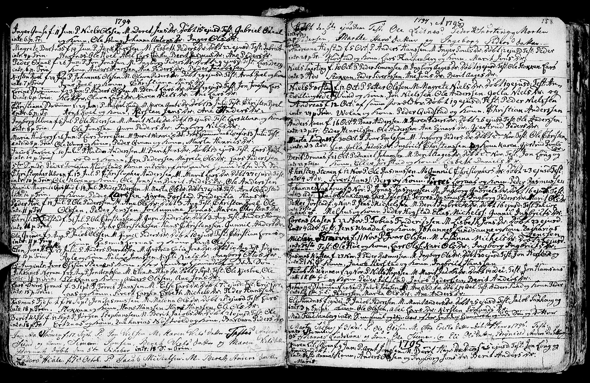Ministerialprotokoller, klokkerbøker og fødselsregistre - Nord-Trøndelag, SAT/A-1458/730/L0273: Parish register (official) no. 730A02, 1762-1802, p. 158