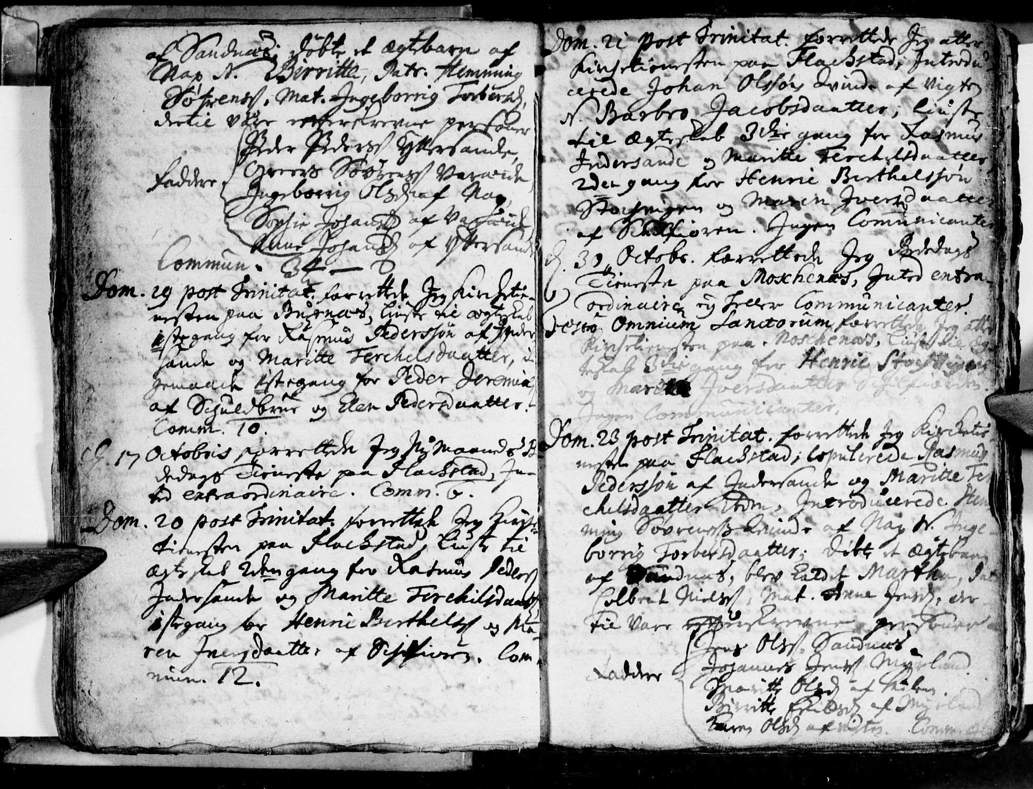 Ministerialprotokoller, klokkerbøker og fødselsregistre - Nordland, SAT/A-1459/881/L1162: Curate's parish register no. 881B01, 1704-1748