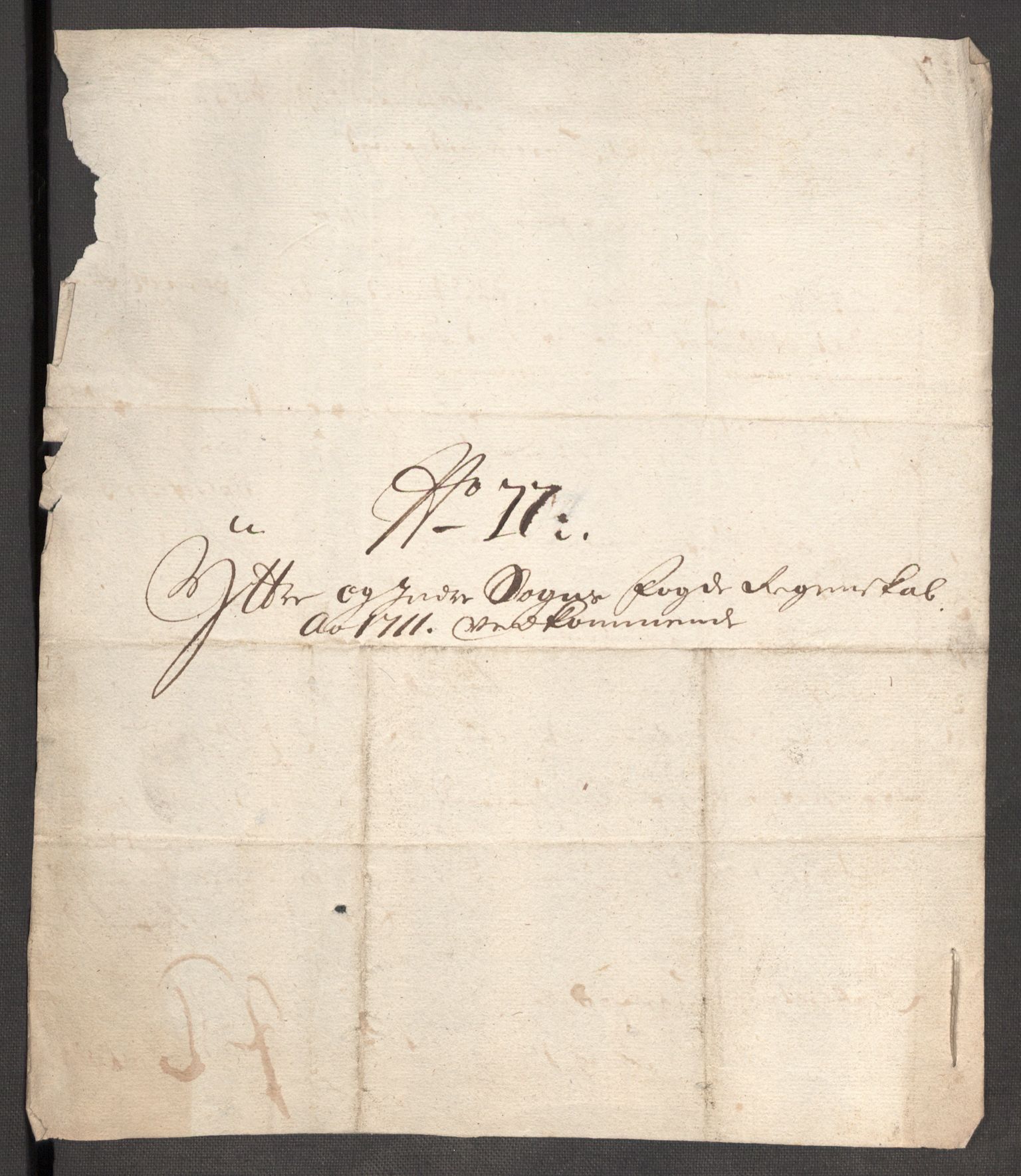 Rentekammeret inntil 1814, Reviderte regnskaper, Fogderegnskap, RA/EA-4092/R52/L3317: Fogderegnskap Sogn, 1711, p. 381