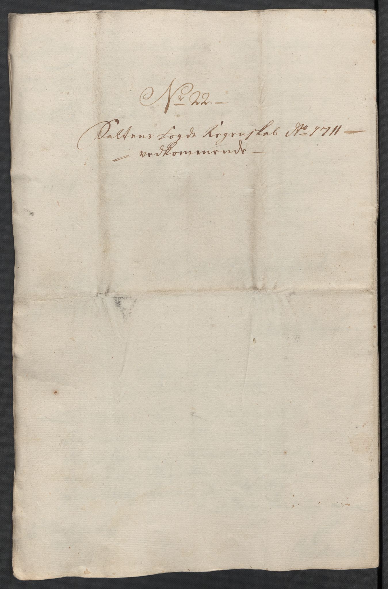 Rentekammeret inntil 1814, Reviderte regnskaper, Fogderegnskap, RA/EA-4092/R66/L4582: Fogderegnskap Salten, 1711-1712, p. 235