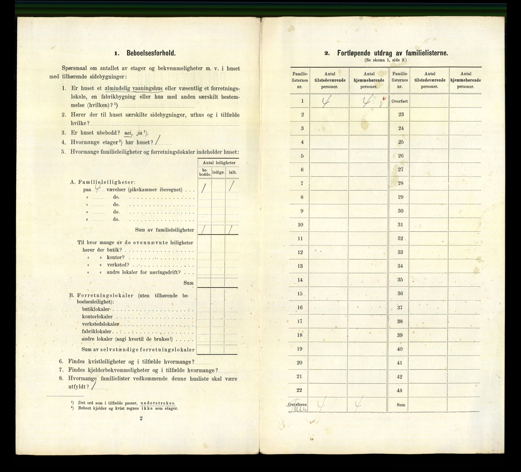 RA, 1910 census for Trondheim, 1910, p. 16850