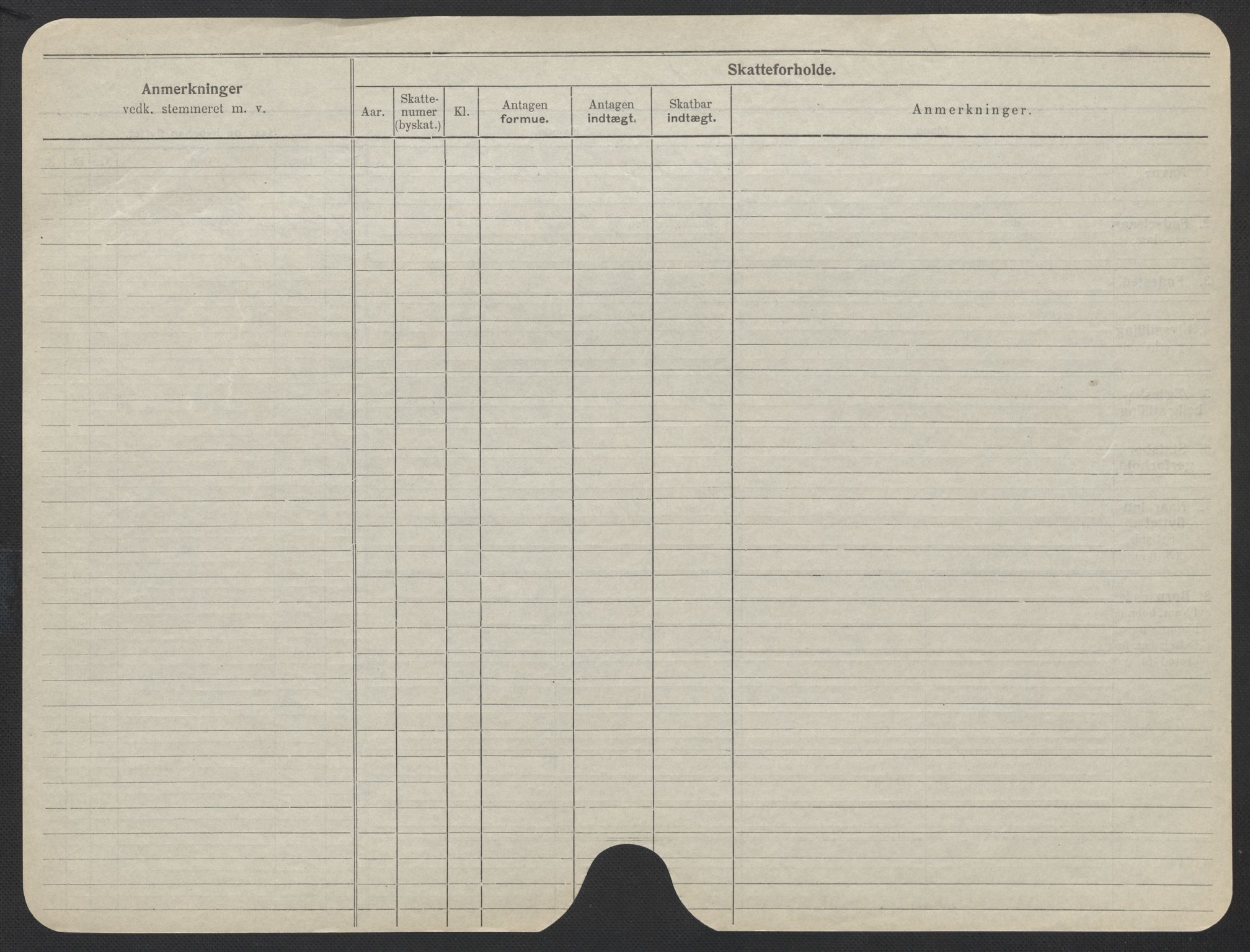 Oslo folkeregister, Registerkort, SAO/A-11715/F/Fa/Fac/L0018: Kvinner, 1906-1914, p. 173b