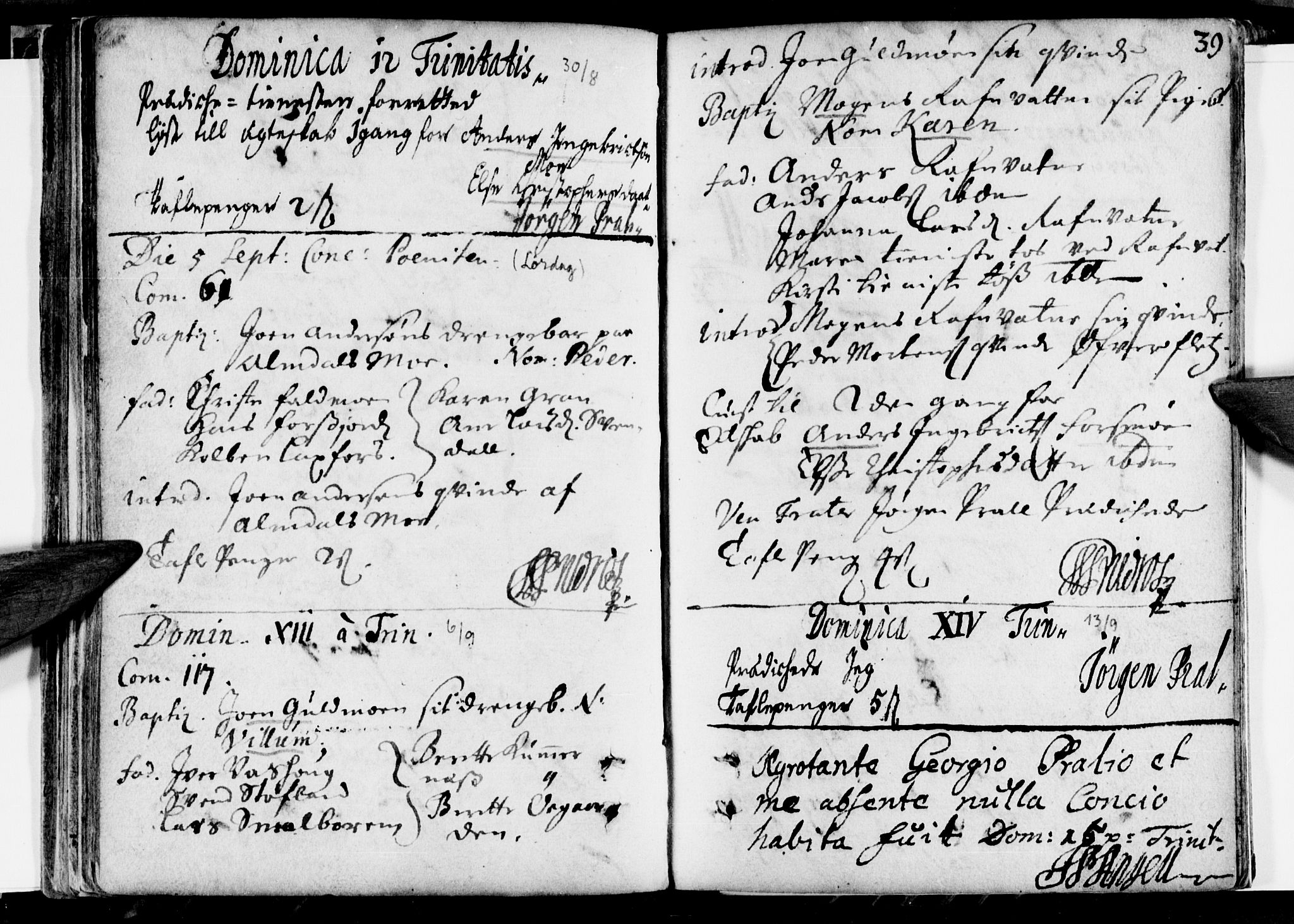 Ministerialprotokoller, klokkerbøker og fødselsregistre - Nordland, SAT/A-1459/820/L0280: Parish register (official) no. 820A01, 1690-1693, p. 39