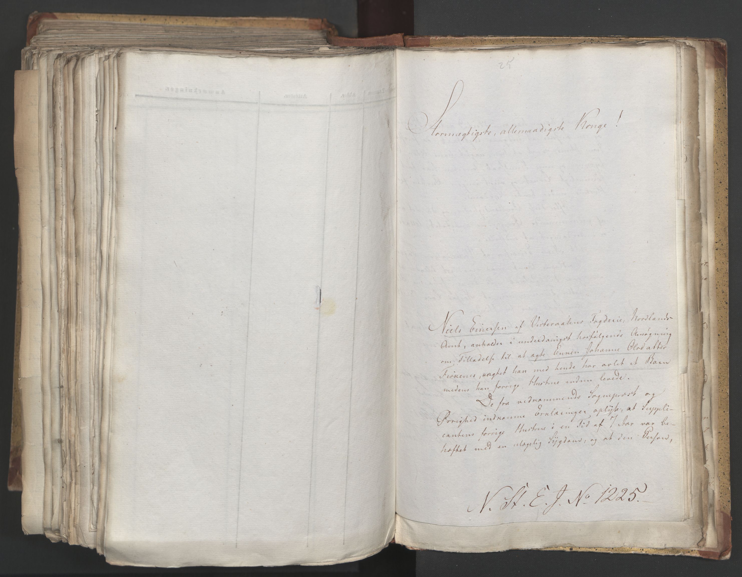 Statsrådsavdelingen i Stockholm, AV/RA-S-1003/D/Da/L0005: Regjeringsinnstillinger nr. 1000-1246, 1816, p. 540