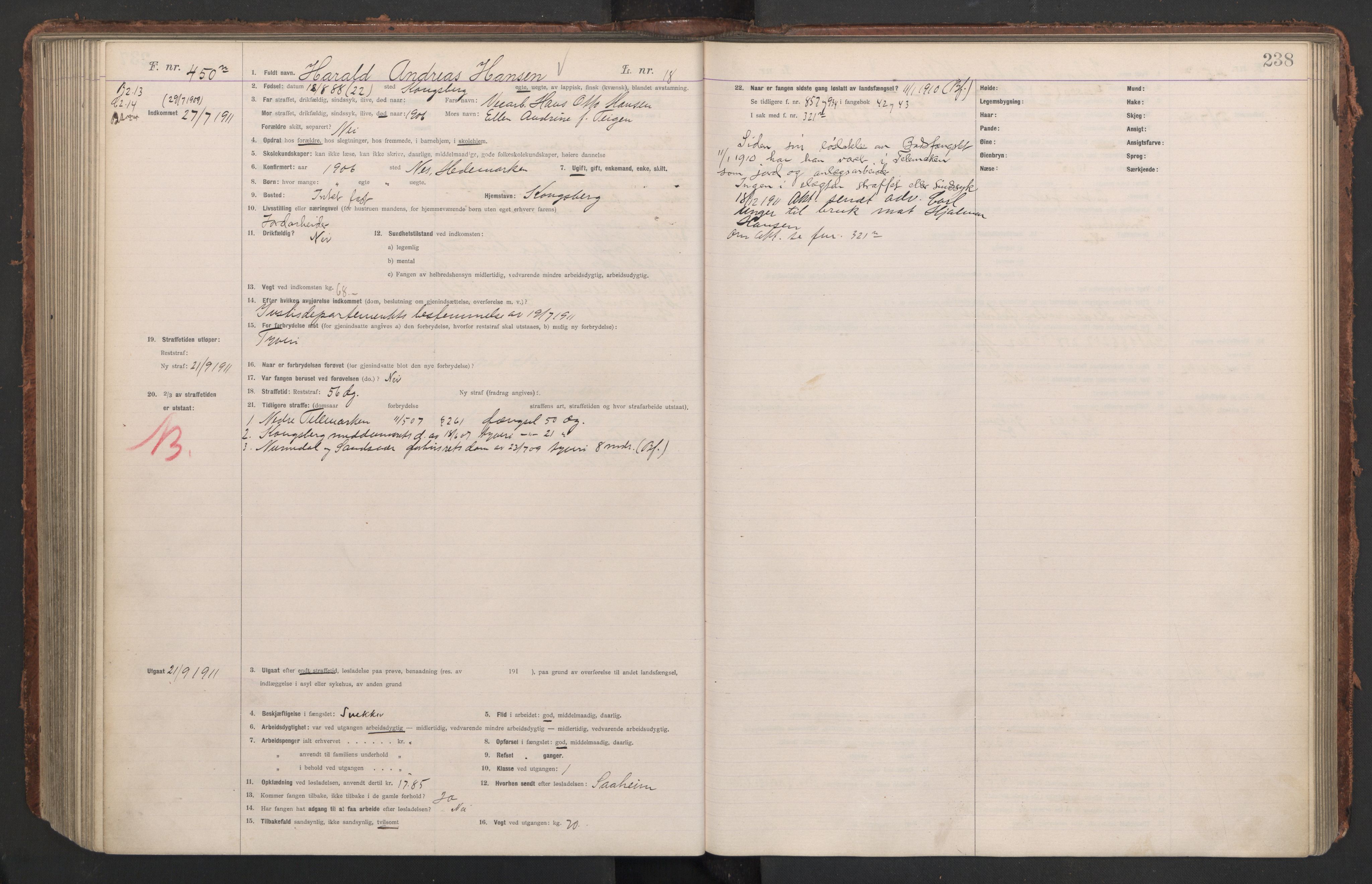 Botsfengslet, AV/RA-S-1539/D/Db/Dbb/L0044: 213n - 553n, 1910-1912, p. 238