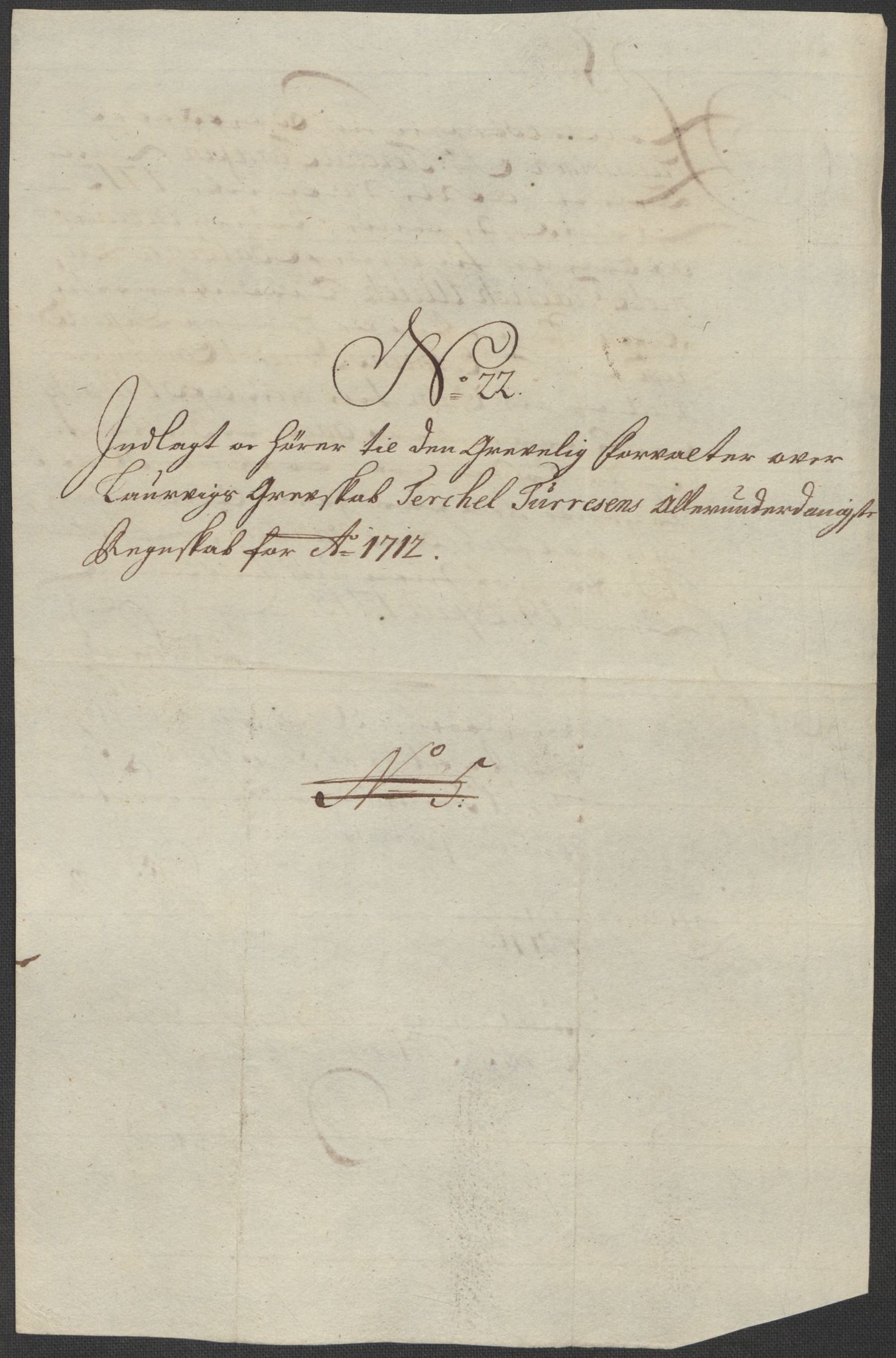 Rentekammeret inntil 1814, Reviderte regnskaper, Fogderegnskap, AV/RA-EA-4092/R33/L1984: Fogderegnskap Larvik grevskap, 1712, p. 230