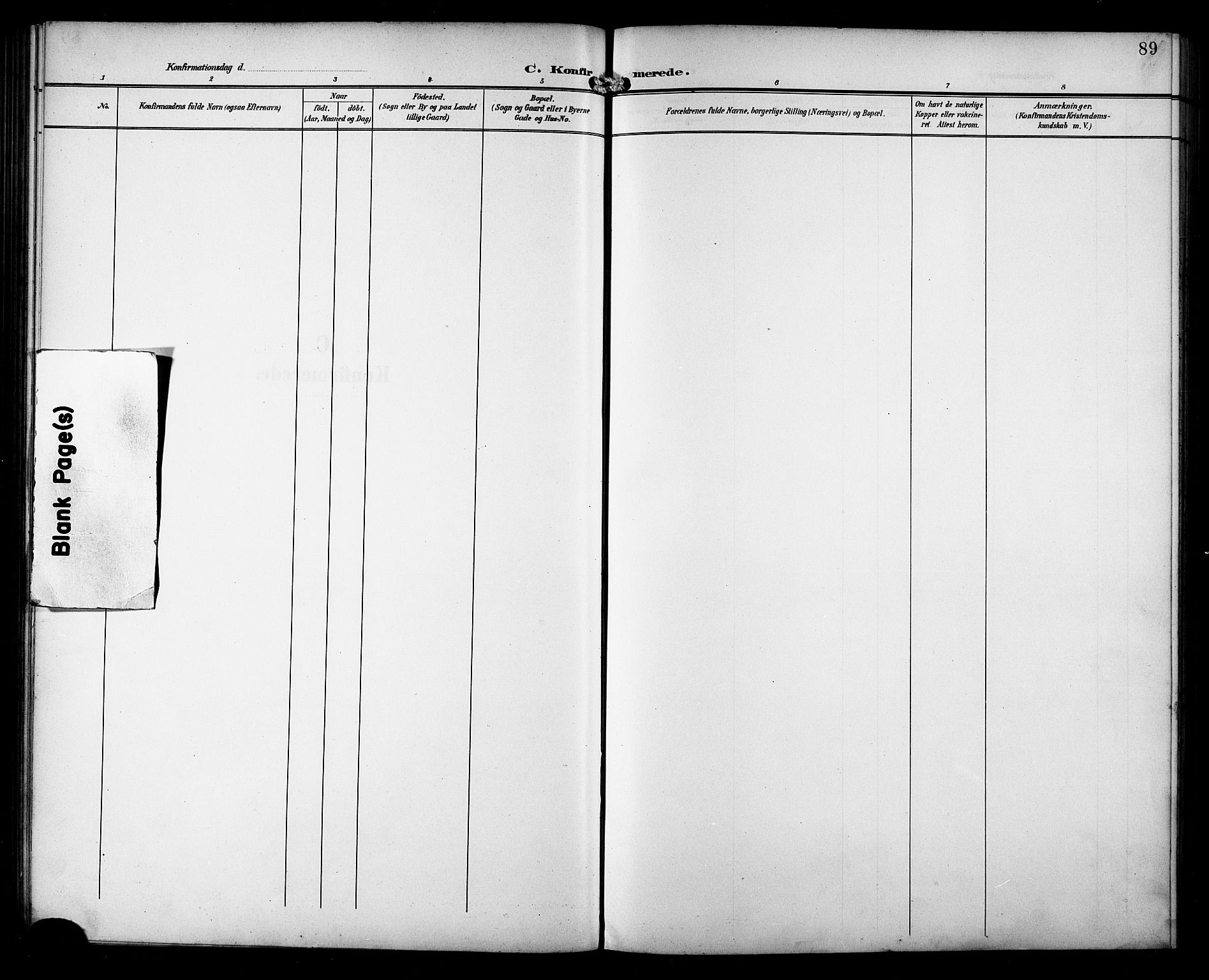 Berg sokneprestkontor, AV/SATØ-S-1318/G/Ga/Gab/L0013klokker: Parish register (copy) no. 13, 1902-1922, p. 89