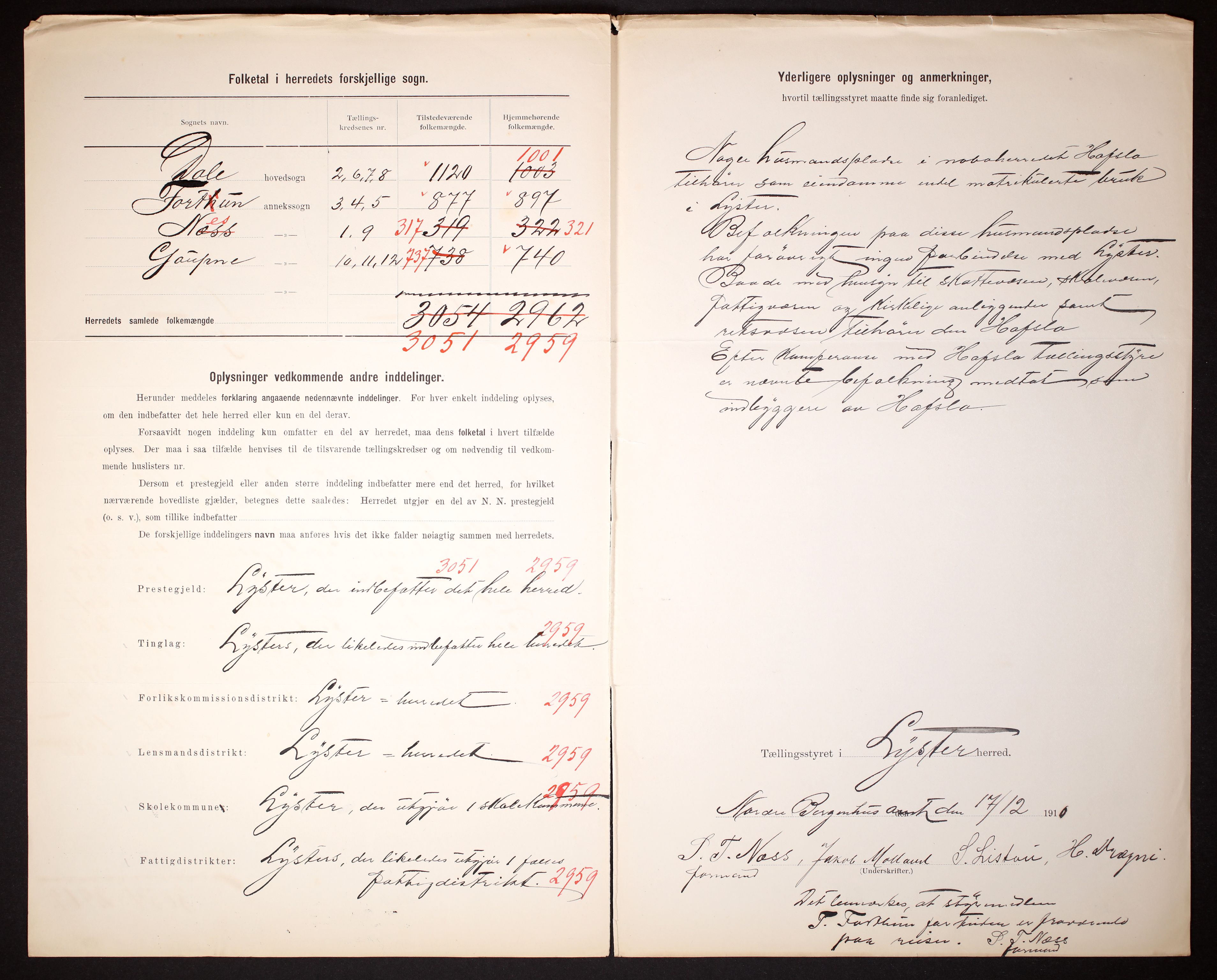 RA, 1910 census for Luster, 1910, p. 4