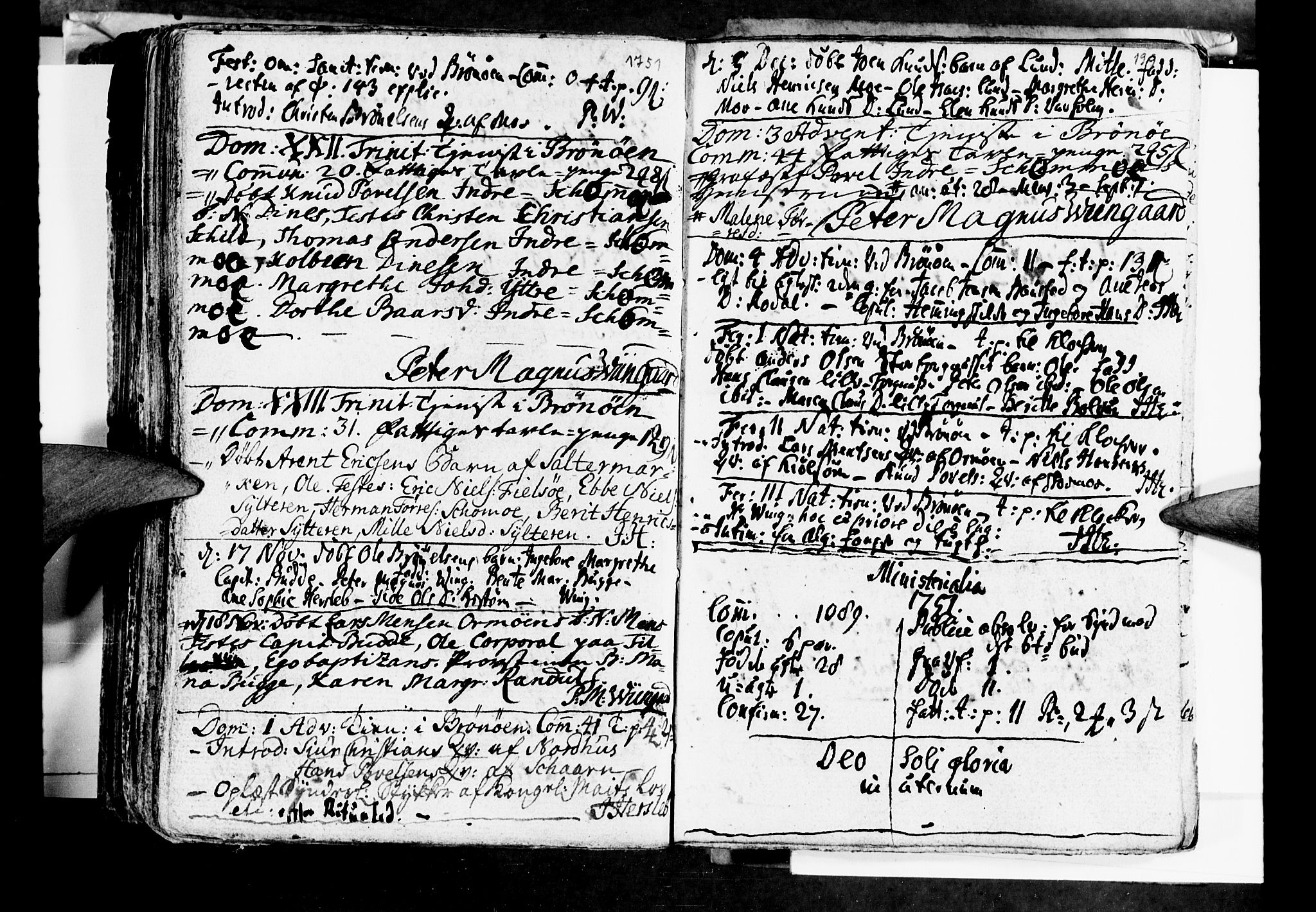 Ministerialprotokoller, klokkerbøker og fødselsregistre - Nordland, AV/SAT-A-1459/813/L0194: Parish register (official) no. 813A04, 1719-1758, p. 199