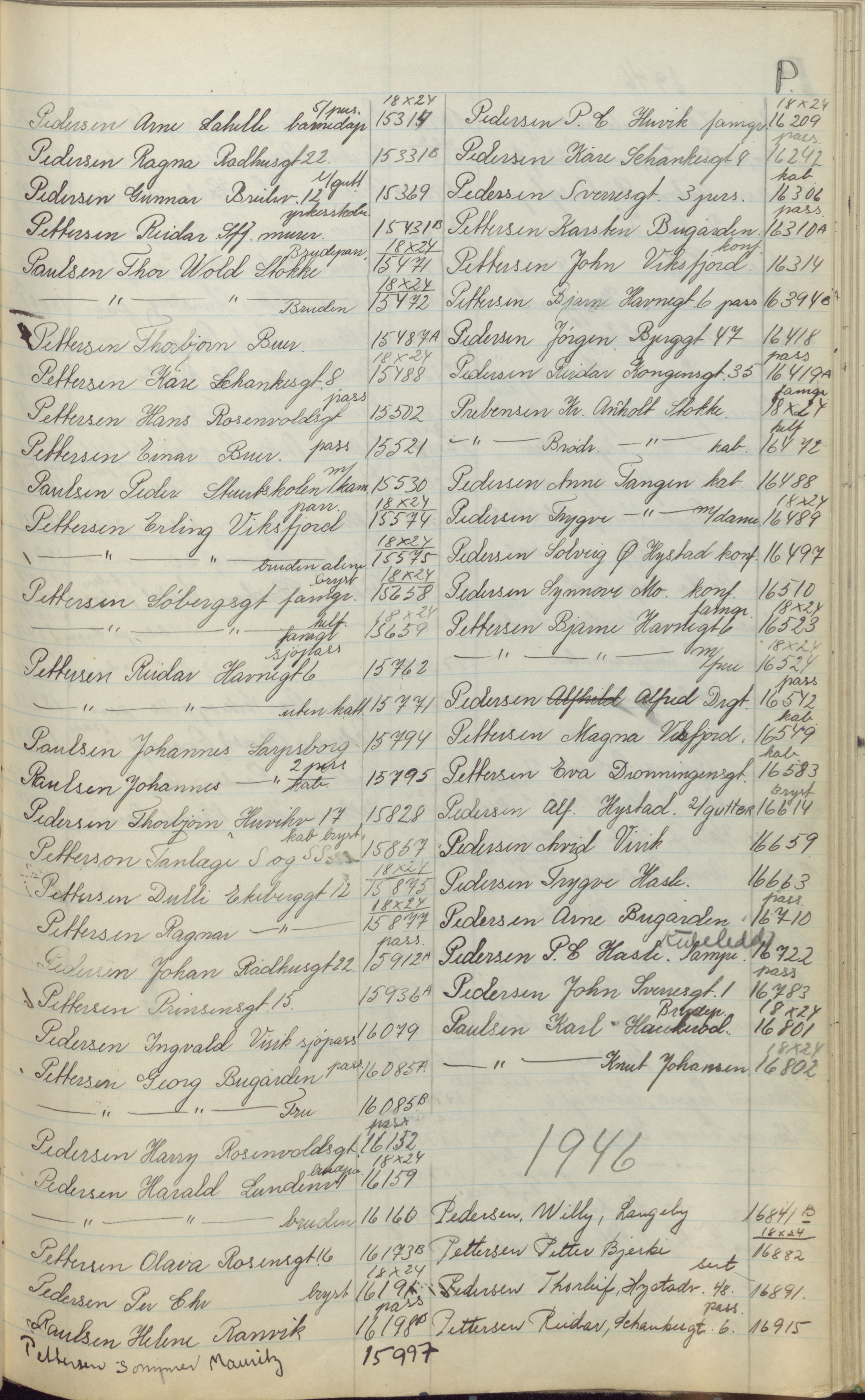 Pa 1494 - Jørgensen, Antonius. Fotograf, VEMU/A-2760/F/Fa, 1927-2004, p. 295