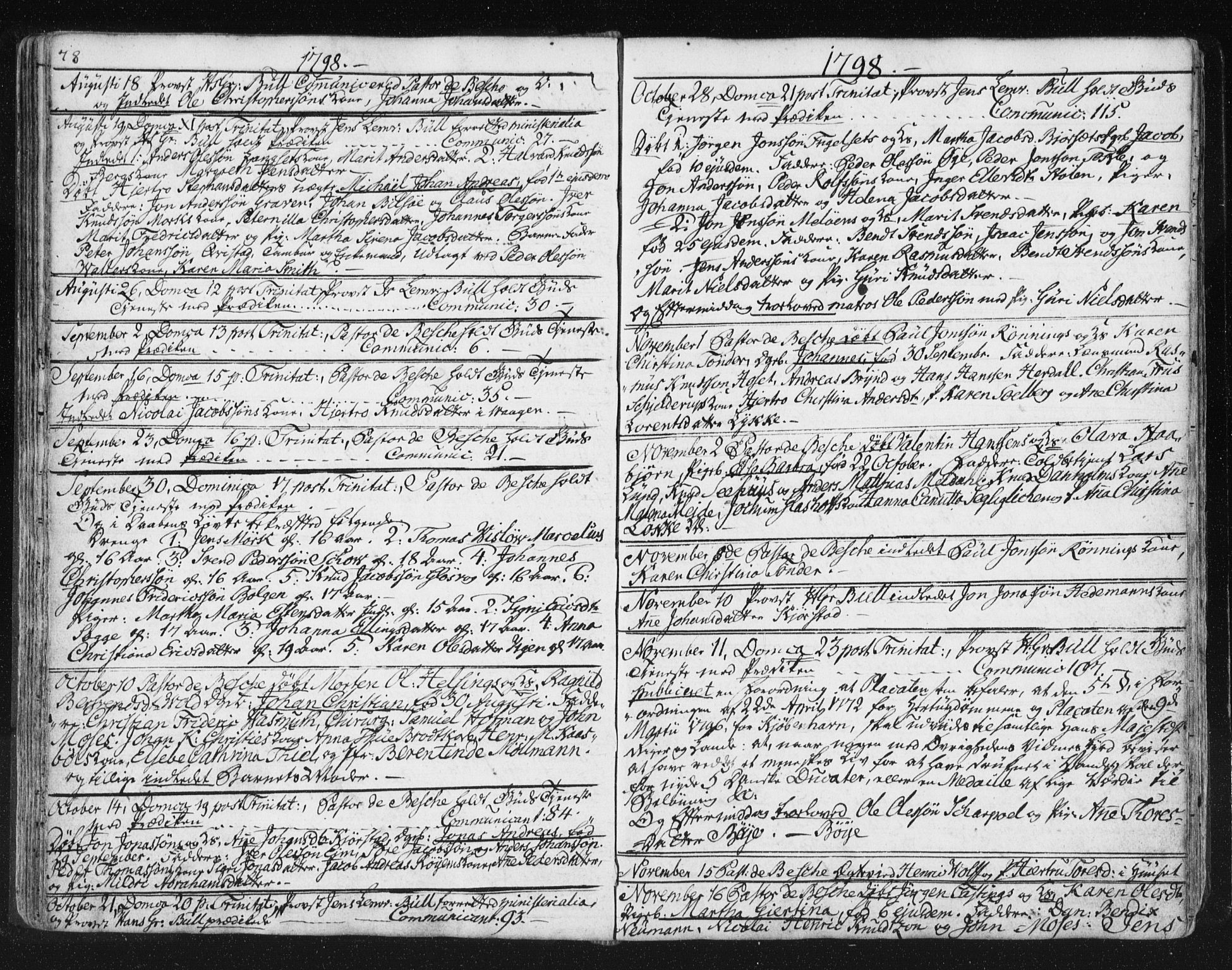 Ministerialprotokoller, klokkerbøker og fødselsregistre - Møre og Romsdal, SAT/A-1454/572/L0841: Parish register (official) no. 572A04, 1784-1819, p. 78