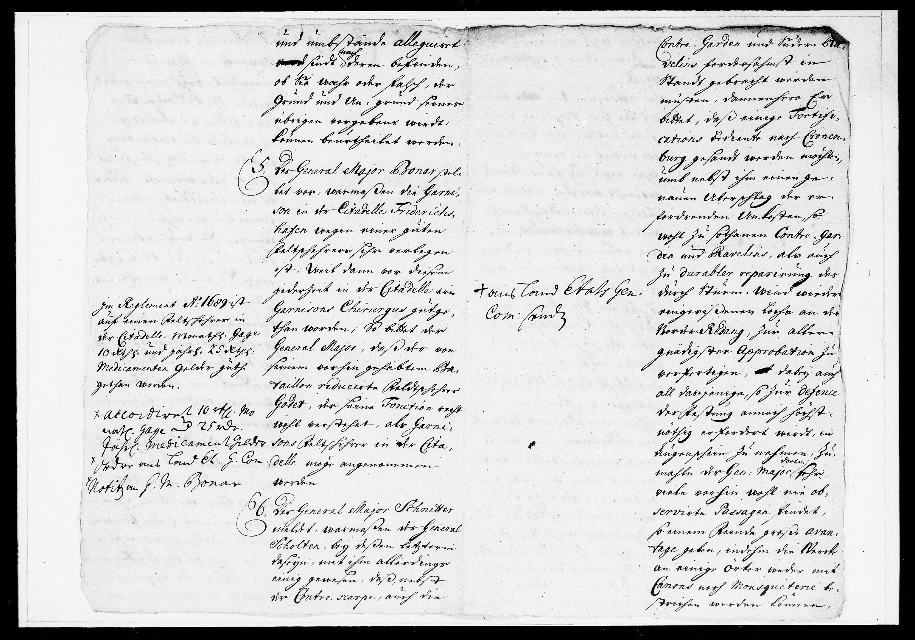Krigskollegiet, Krigskancelliet, DRA/A-0006/-/1014-1024: Refererede sager, 1715, p. 13