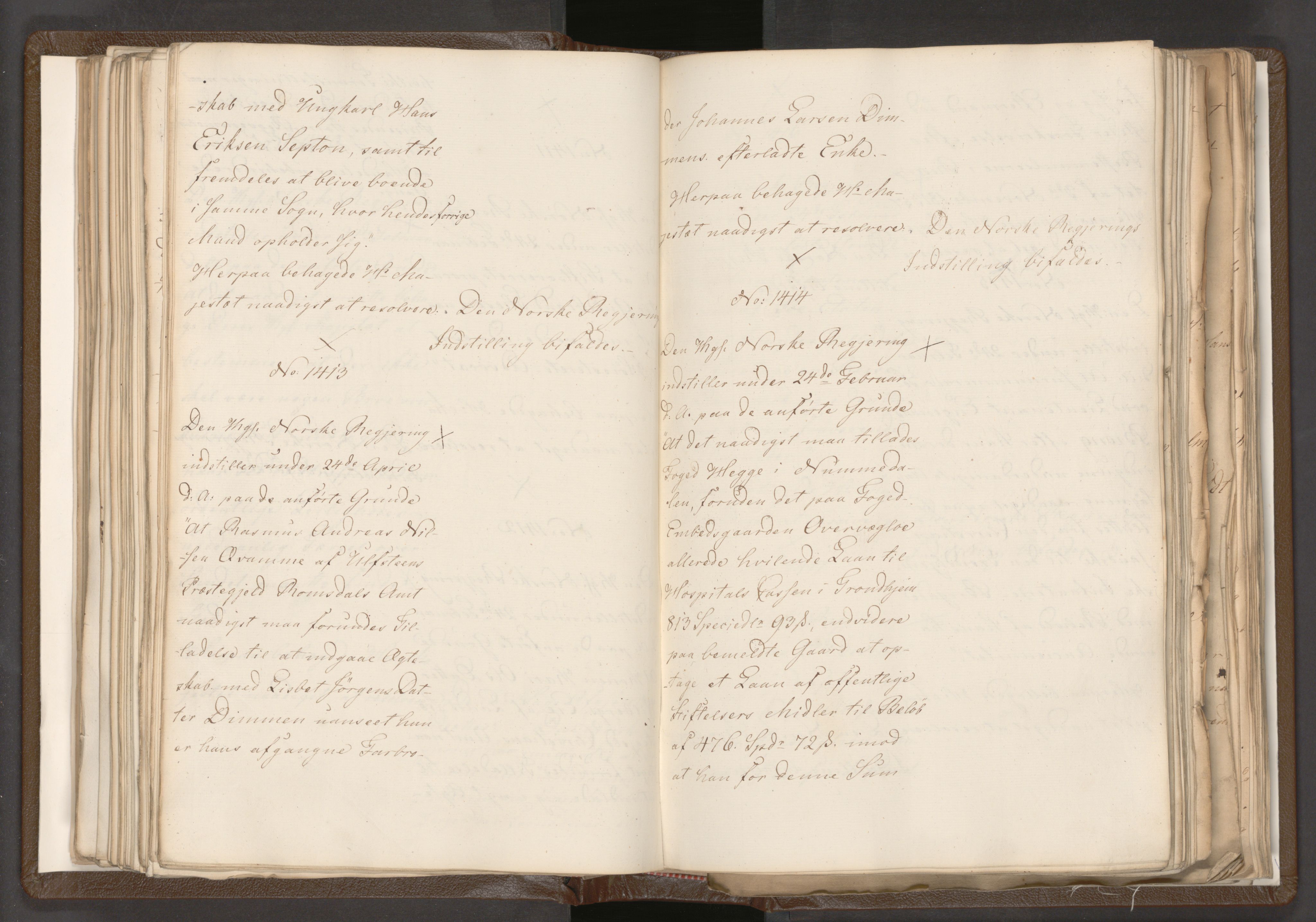 Statsrådssekretariatet, AV/RA-S-1001/A/Ab/L0018: Kgl. res. nr. 1112-1753, 1. halvår, 1824