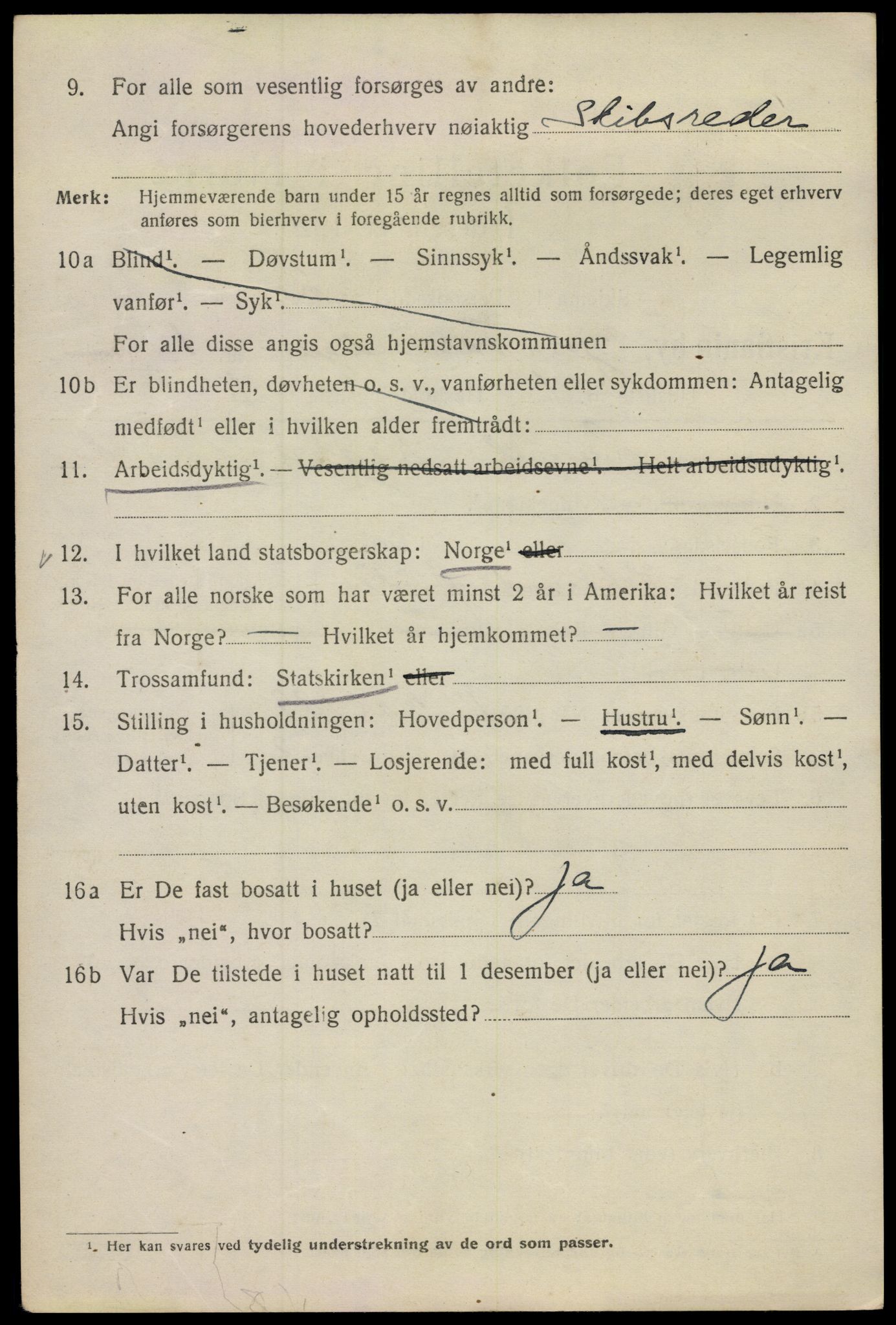 SAO, 1920 census for Kristiania, 1920, p. 163530