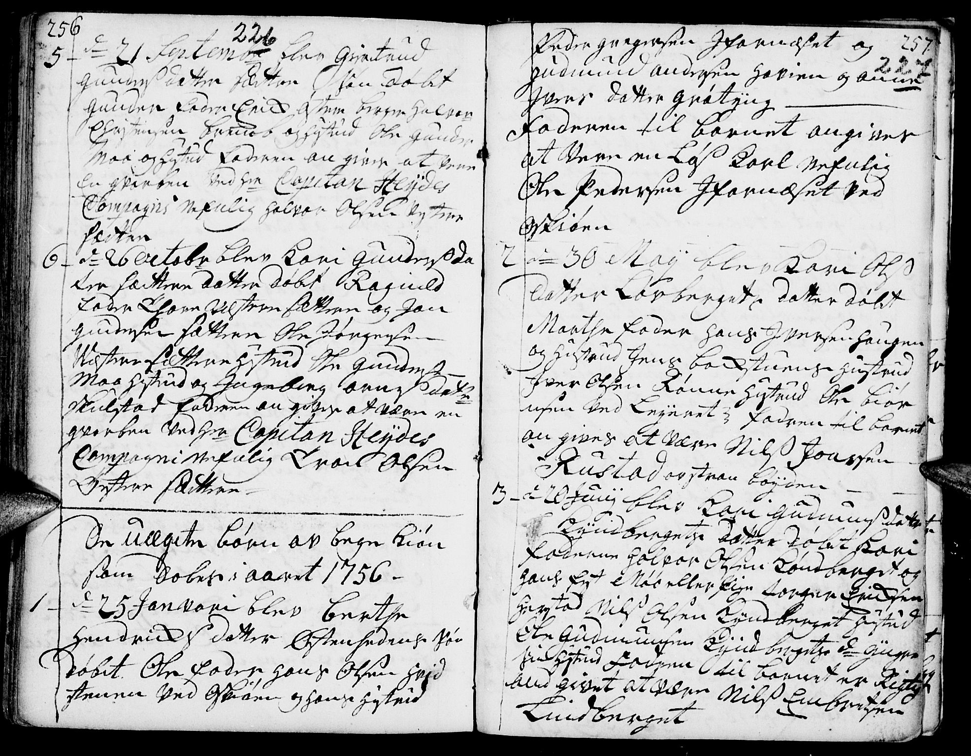 Elverum prestekontor, SAH/PREST-044/H/Ha/Haa/L0002: Parish register (official) no. 2, 1751-1756, p. 226-227