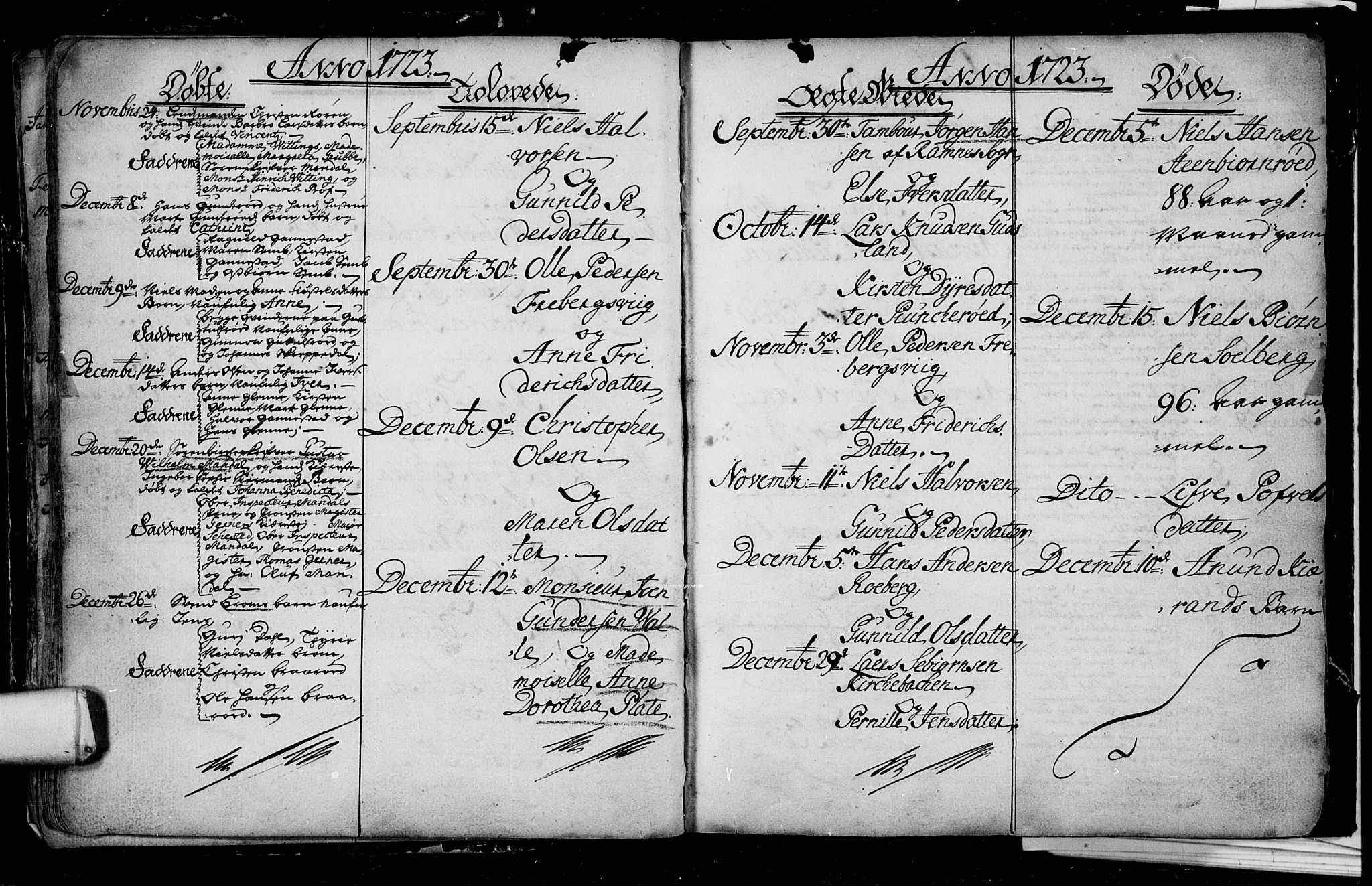 Borre kirkebøker, SAKO/A-338/F/Fa/L0001: Parish register (official) no. I 1, 1710-1750, p. 17