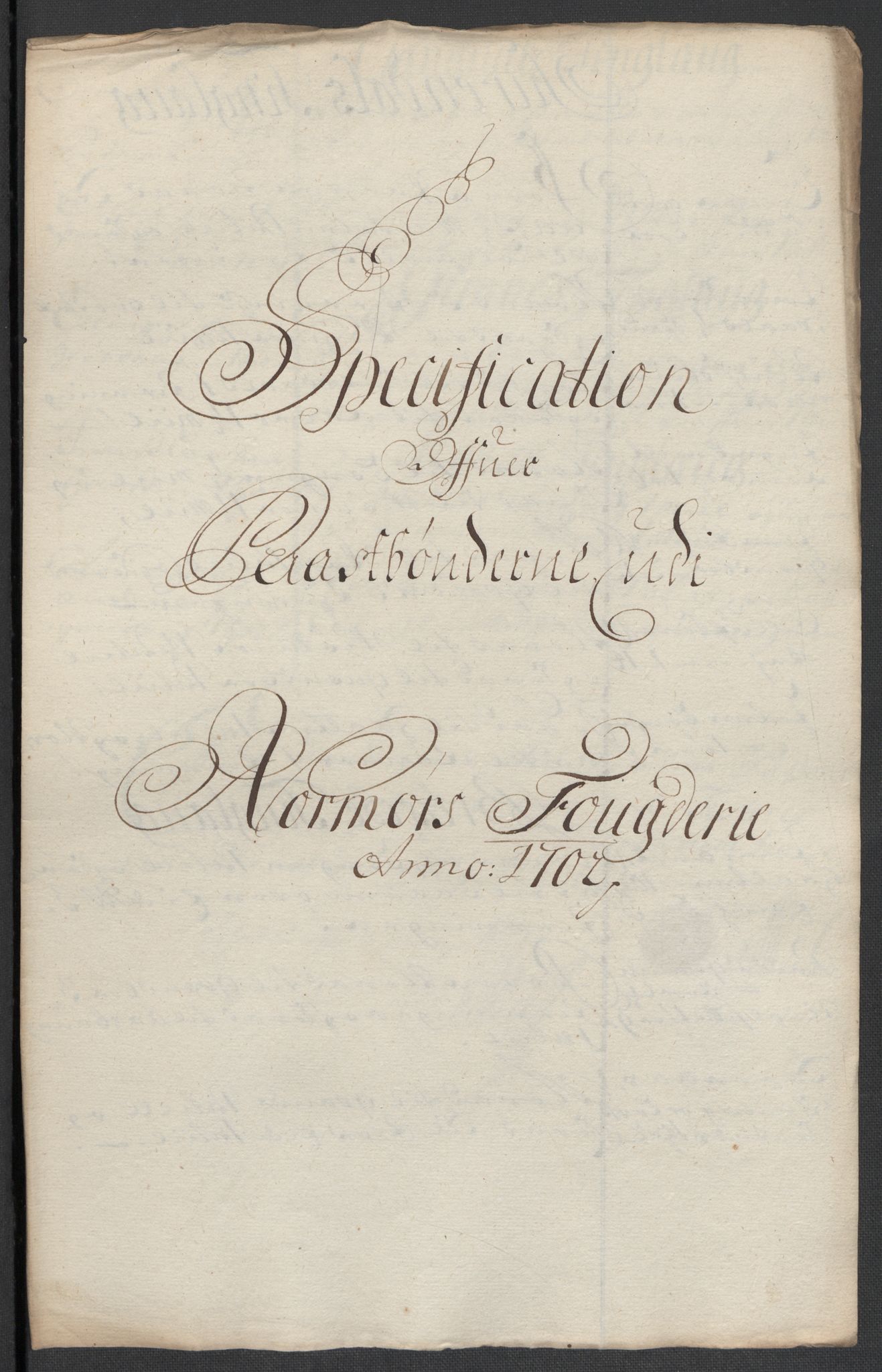 Rentekammeret inntil 1814, Reviderte regnskaper, Fogderegnskap, RA/EA-4092/R56/L3739: Fogderegnskap Nordmøre, 1700-1702, p. 496