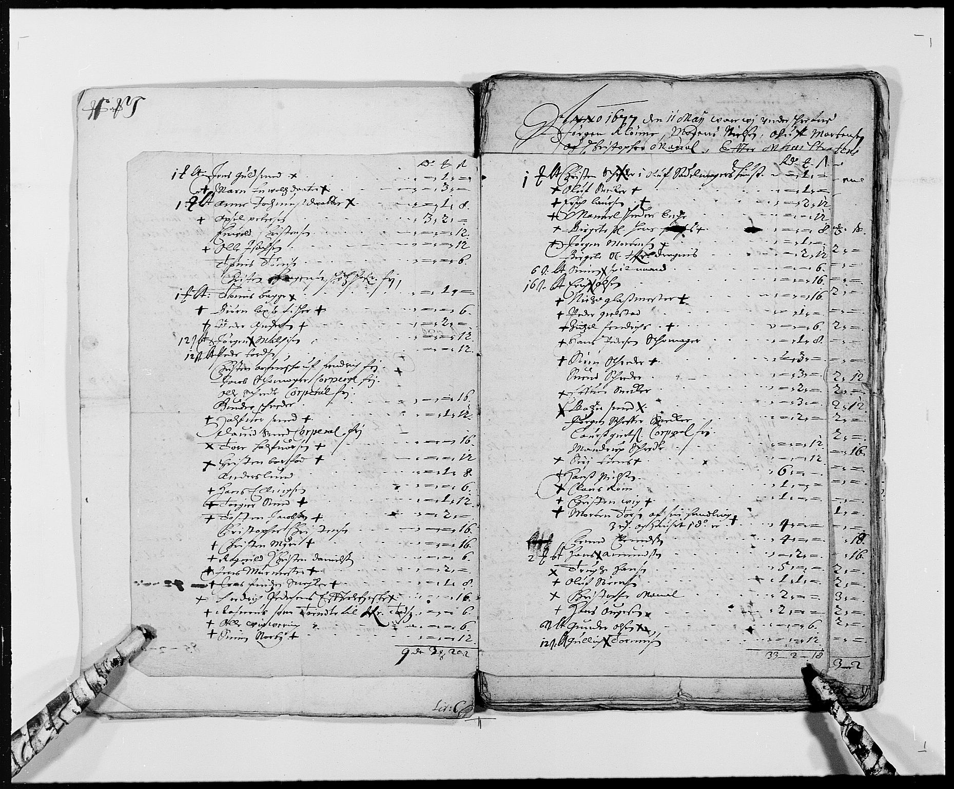 Rentekammeret inntil 1814, Reviderte regnskaper, Byregnskaper, RA/EA-4066/R/Ri/L0177: [I1] Kontribusjonsregnskap, 1675-1689, p. 67