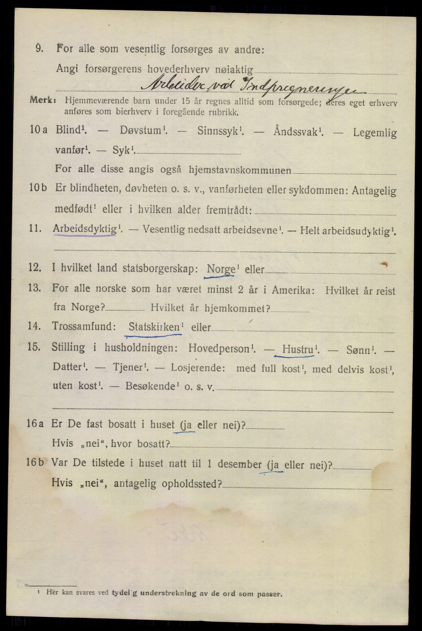 SAKO, 1920 census for Larvik, 1920, p. 28309