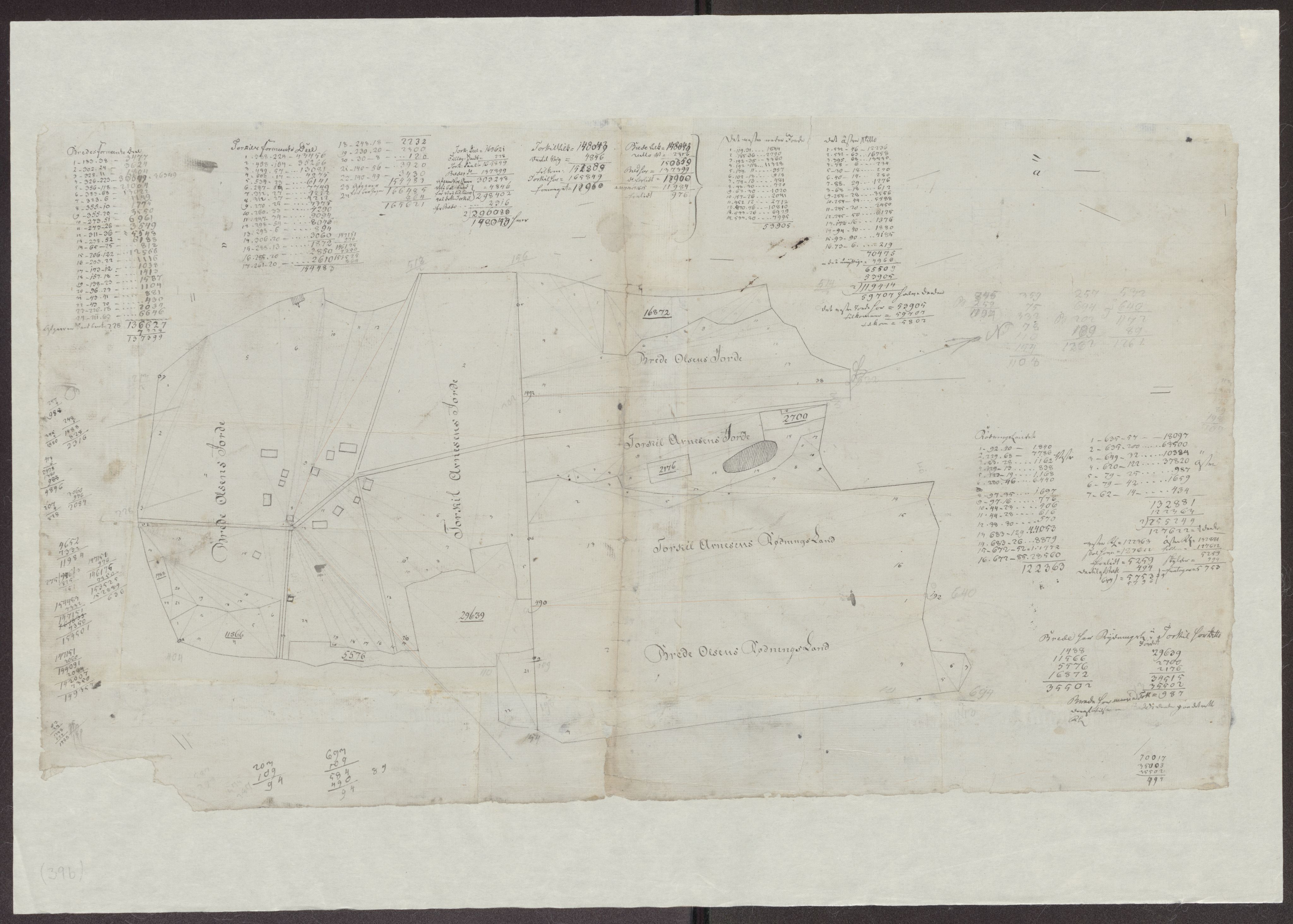 Kartsamlingen - Statsarkivet i Hamar, AV/SAH-KART-001/F/Fa/L0001: Kart, 1629-1992, p. 45