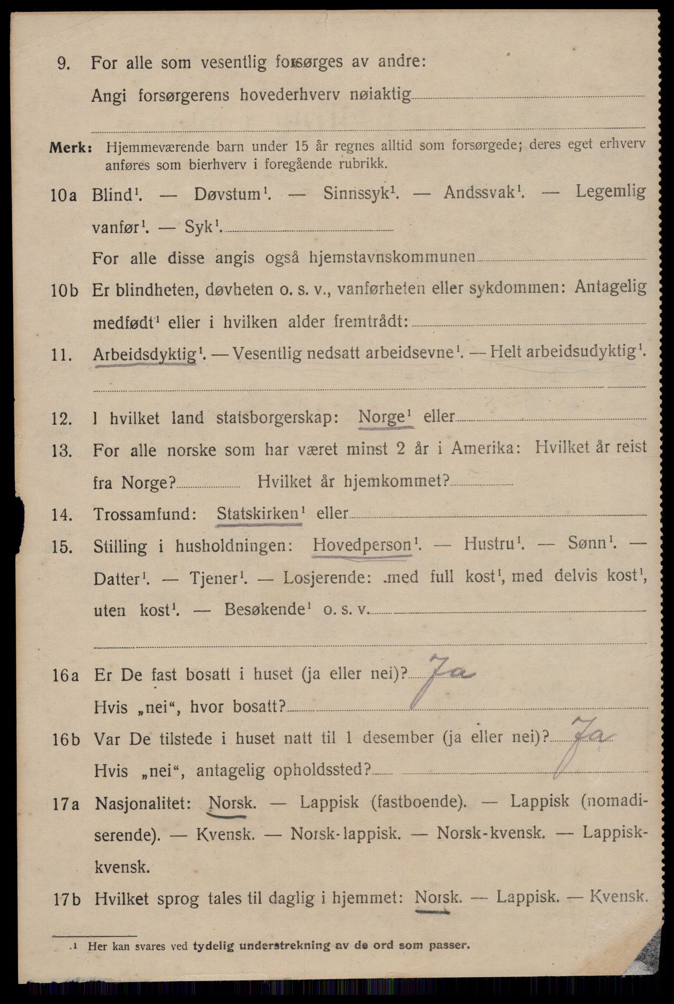 SAT, 1920 census for Meldal, 1920, p. 1804