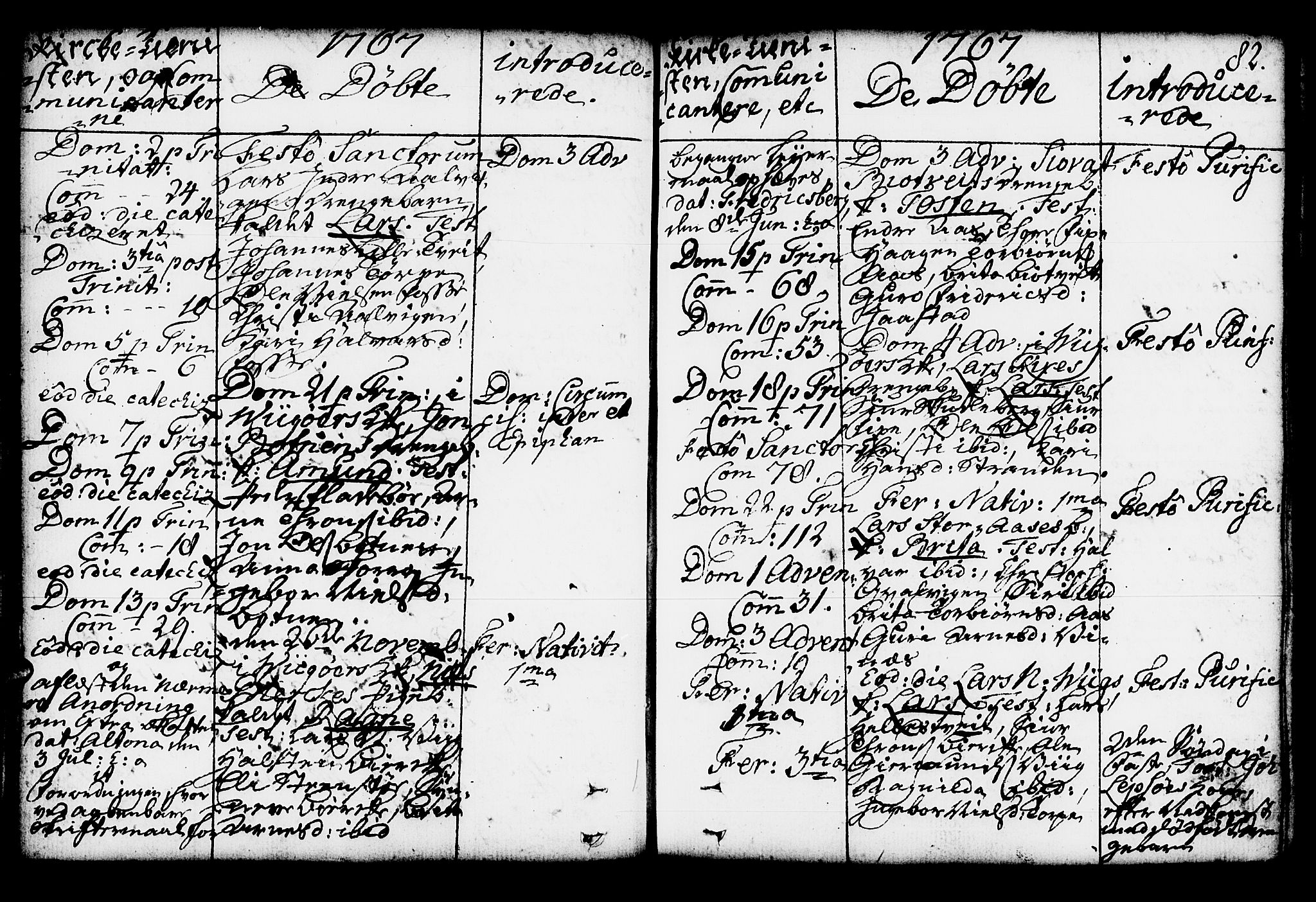 Kvam sokneprestembete, AV/SAB-A-76201/H/Haa: Parish register (official) no. A 4, 1743-1795, p. 82