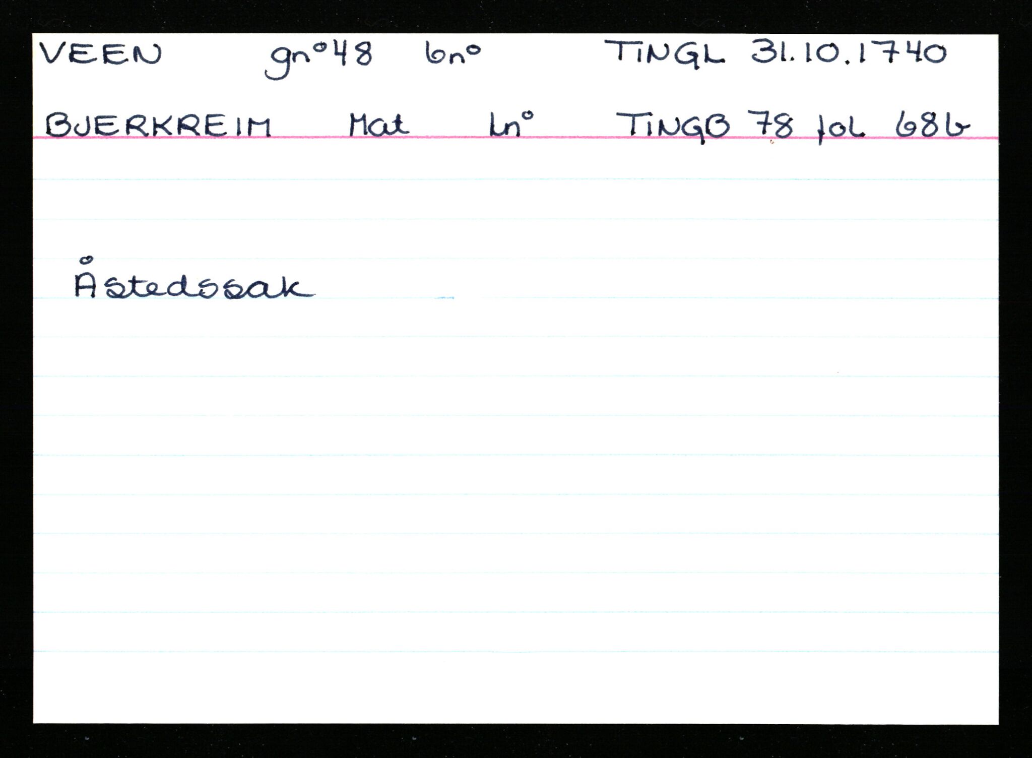 Statsarkivet i Stavanger, AV/SAST-A-101971/03/Y/Ym/L0065: Åstedskort sortert etter gårdsnavn: Vatland - Vervig, 1600-1950, p. 666