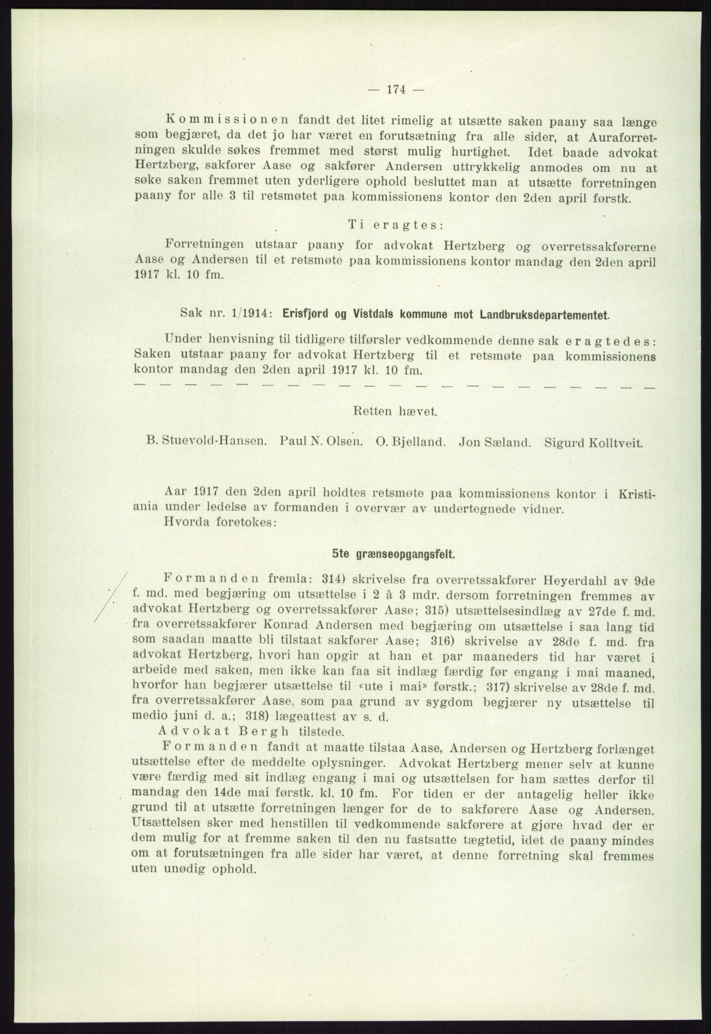 Høyfjellskommisjonen, AV/RA-S-1546/X/Xa/L0001: Nr. 1-33, 1909-1953, p. 2115