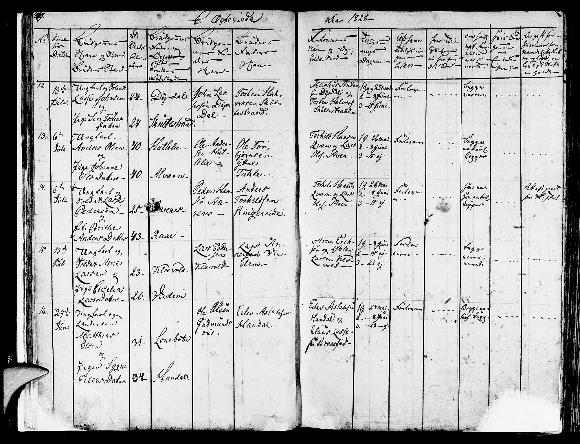 Lavik sokneprestembete, AV/SAB-A-80901: Parish register (official) no. A 2II, 1821-1842, p. 379