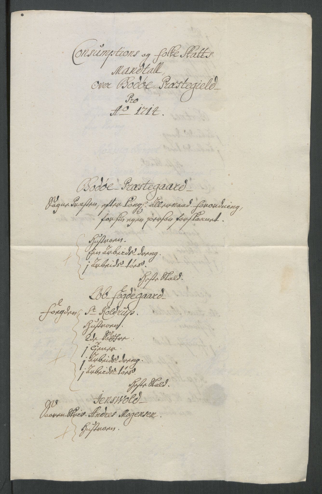 Rentekammeret inntil 1814, Reviderte regnskaper, Fogderegnskap, AV/RA-EA-4092/R66/L4584: Fogderegnskap Salten, 1714, p. 93