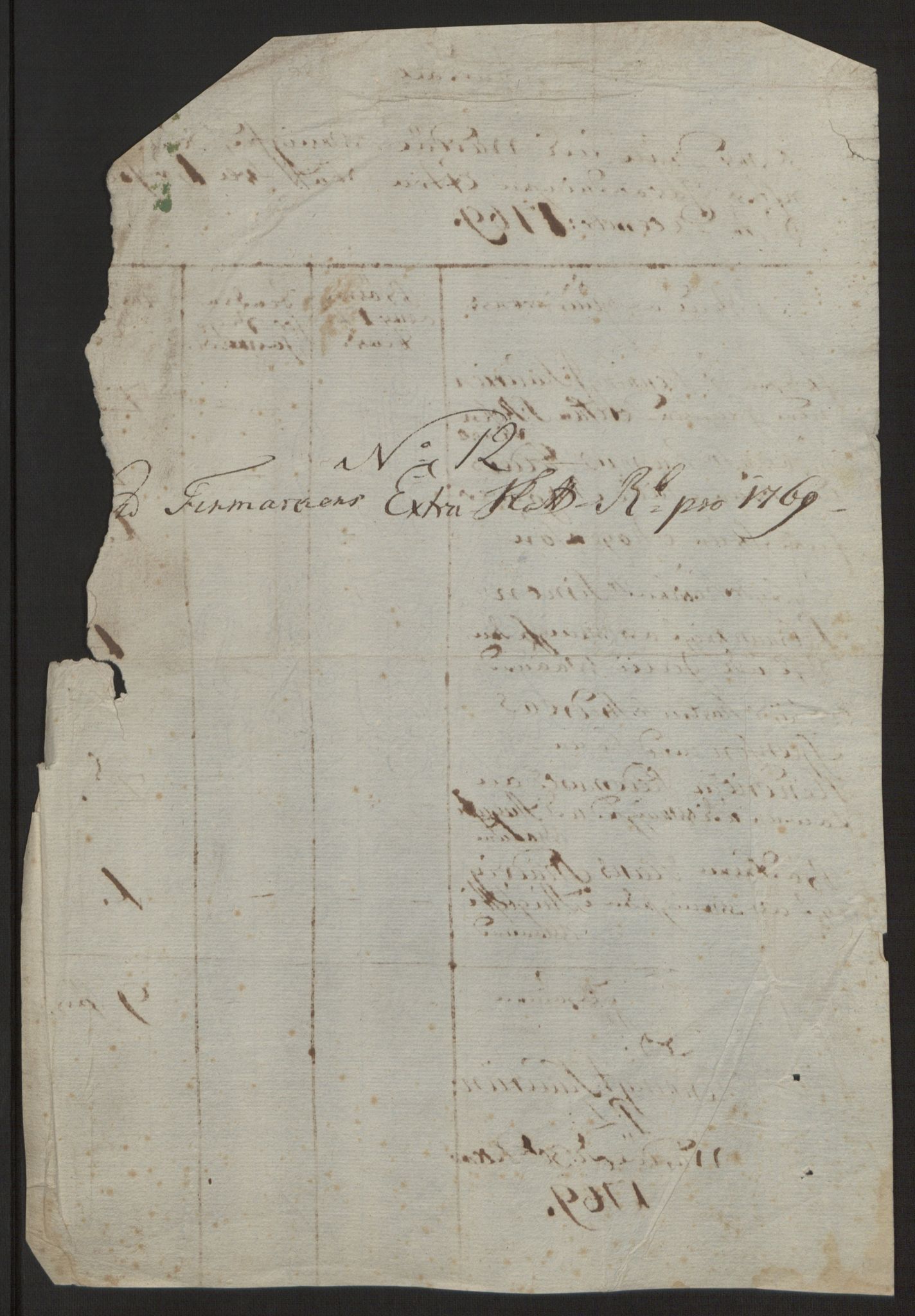 Rentekammeret inntil 1814, Reviderte regnskaper, Fogderegnskap, AV/RA-EA-4092/R69/L4910: Ekstraskatten  Finnmark/Vardøhus, 1762-1772, p. 363