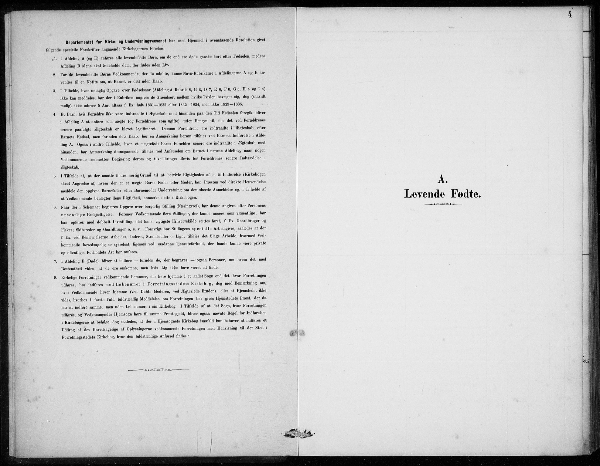 Den norske sjømannsmisjon i utlandet/Antwerpen, SAB/SAB/PA-0105/H/Ha/L0002: Parish register (official) no. A 2, 1887-1913, p. 4