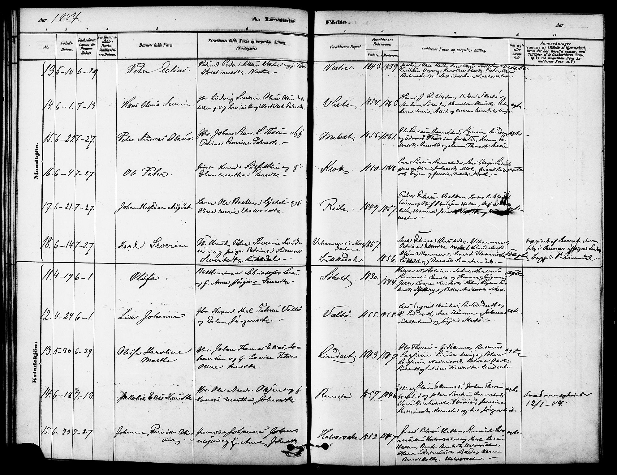 Ministerialprotokoller, klokkerbøker og fødselsregistre - Møre og Romsdal, AV/SAT-A-1454/522/L0315: Parish register (official) no. 522A10, 1878-1890