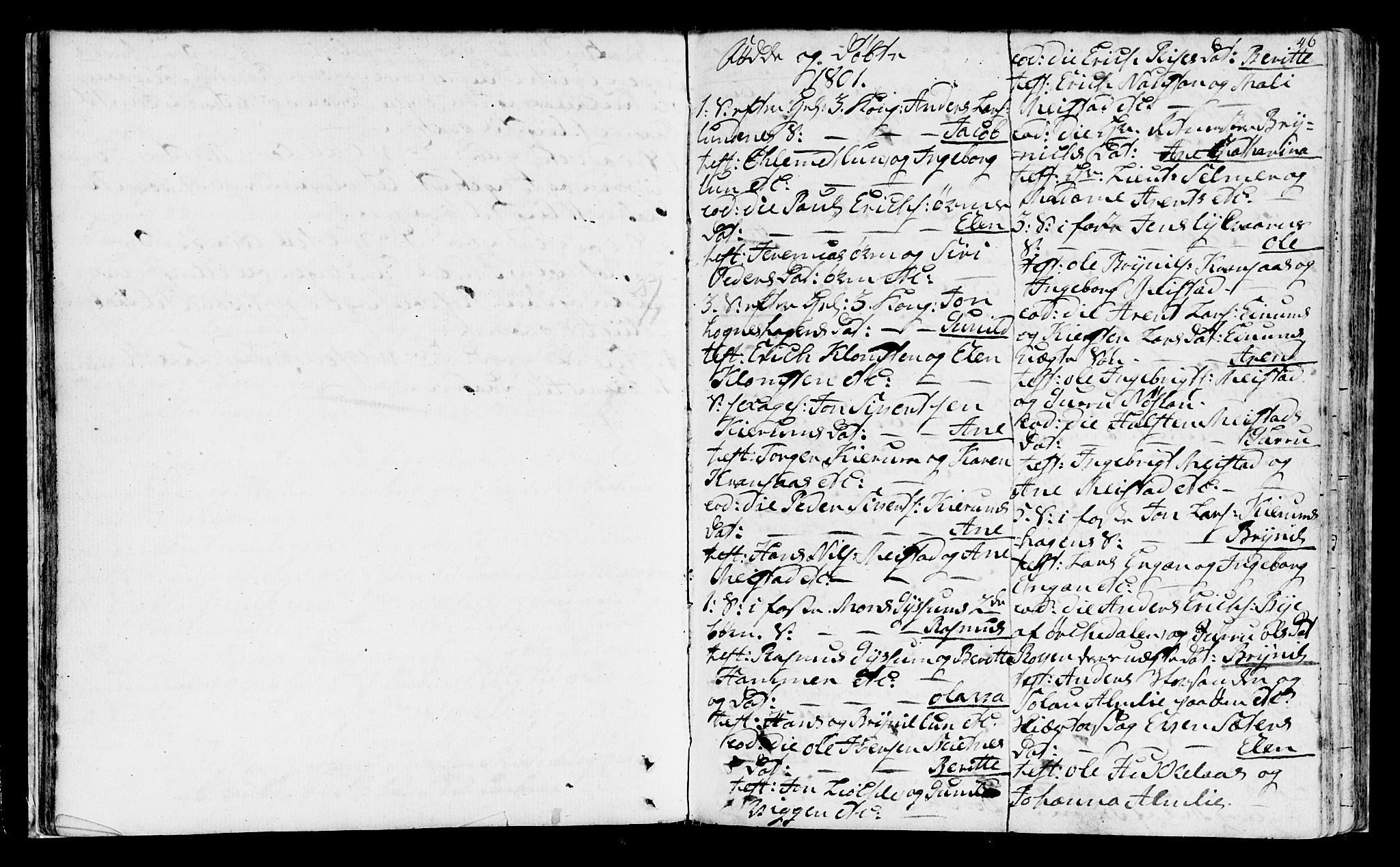 Ministerialprotokoller, klokkerbøker og fødselsregistre - Sør-Trøndelag, SAT/A-1456/665/L0768: Parish register (official) no. 665A03, 1754-1803, p. 46