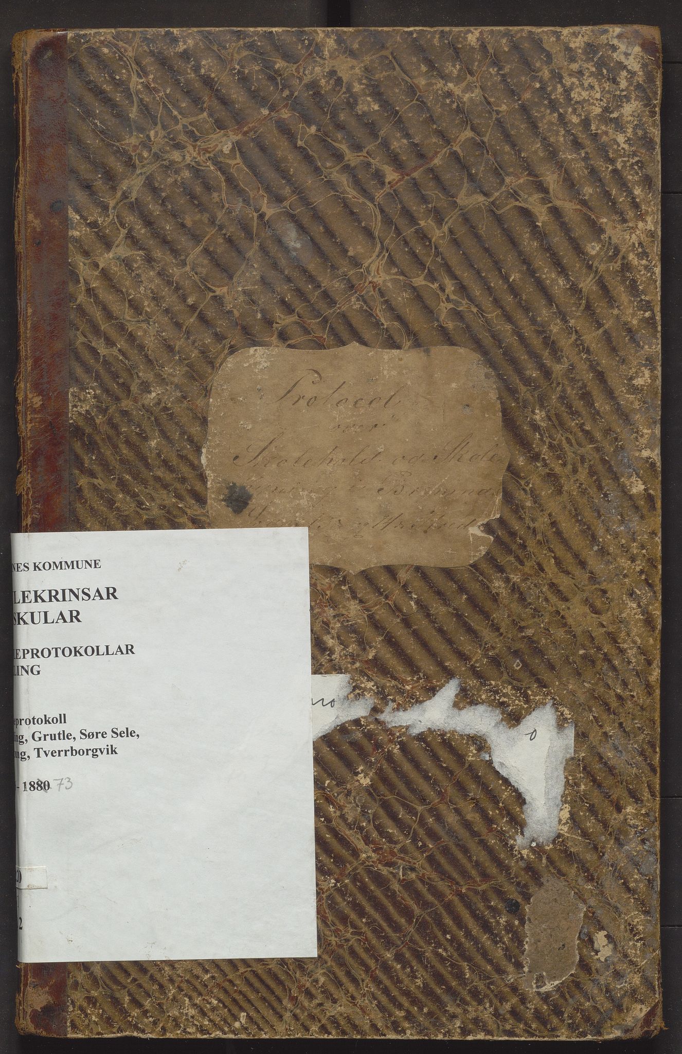 Bremnes kommune. Barneskulane, IKAH/1220-231/F/Fc/L0002: Skuleprotokoll for Lykling, Hiskjo, Søre Sele, Geitung og Tverrborgvik skular, 1866-1873