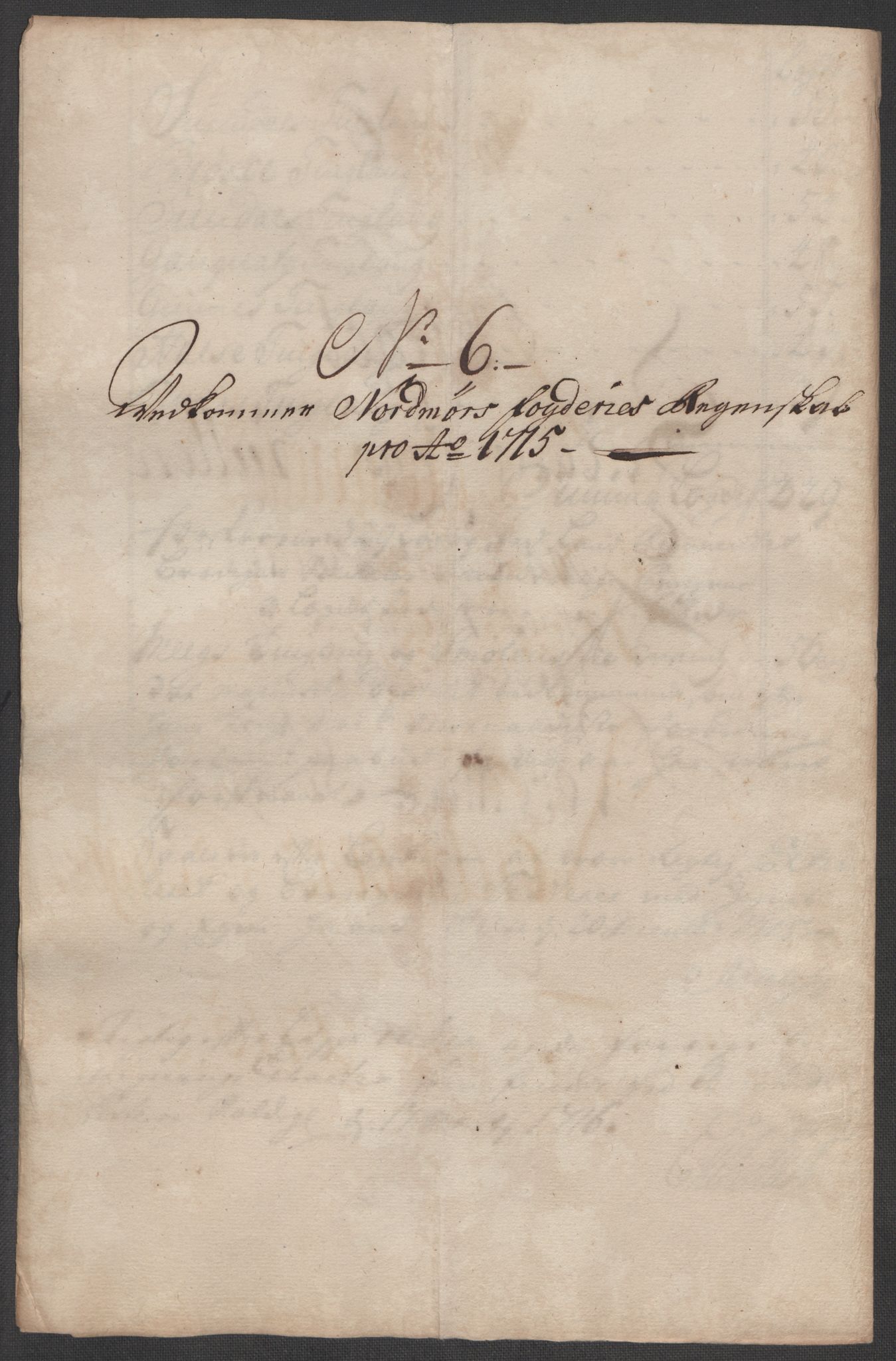 Rentekammeret inntil 1814, Reviderte regnskaper, Fogderegnskap, AV/RA-EA-4092/R56/L3748: Fogderegnskap Nordmøre, 1714-1715, p. 408