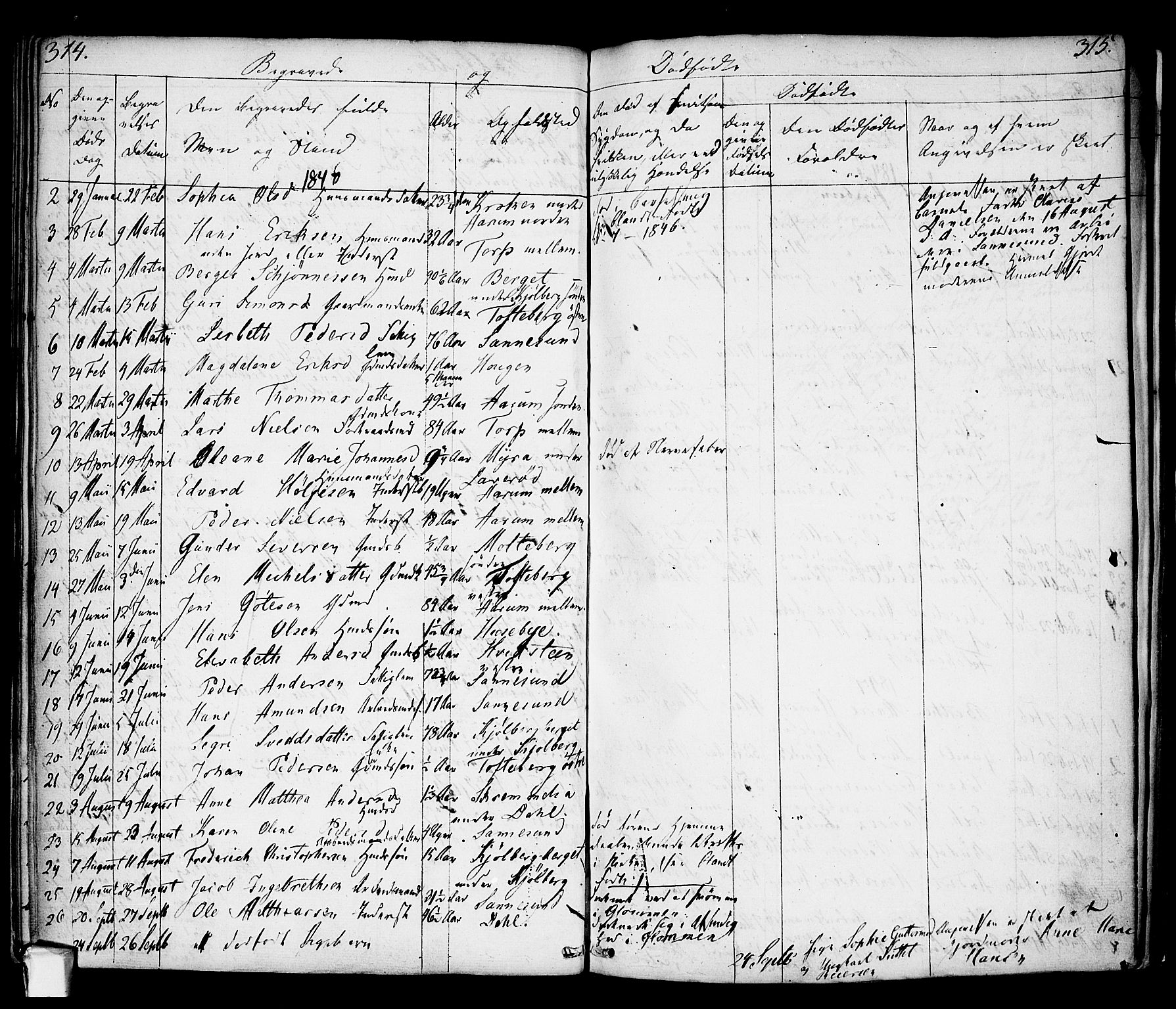 Borge prestekontor Kirkebøker, AV/SAO-A-10903/F/Fa/L0004: Parish register (official) no. I 4, 1836-1848, p. 314-315