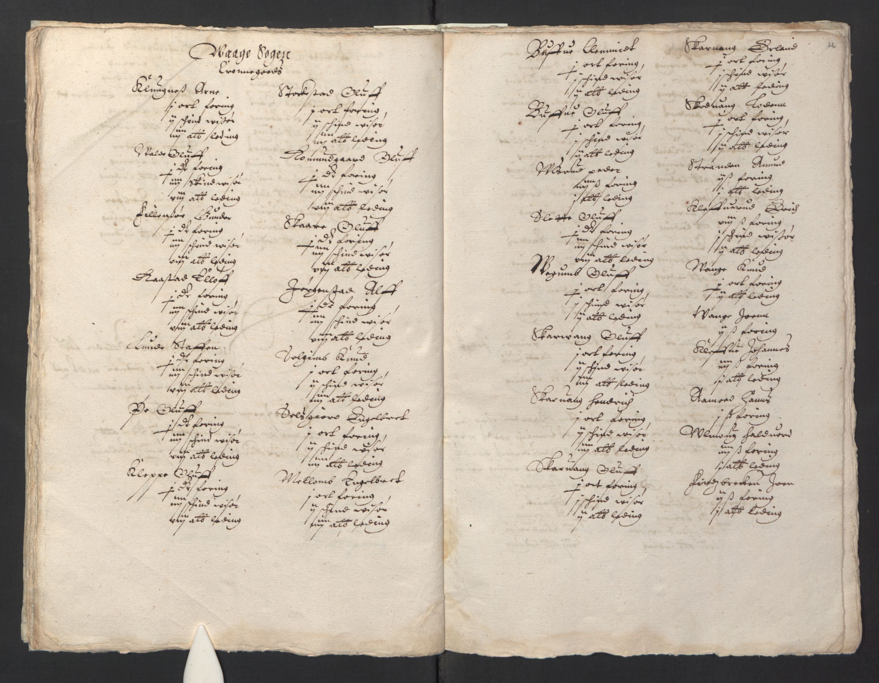 Stattholderembetet 1572-1771, AV/RA-EA-2870/Ek/L0001/0002: Jordebøker før 1624 og til utligning av garnisonsskatt 1624-1626: / Jordebøker for Akershus len, 1624-1625, p. 24