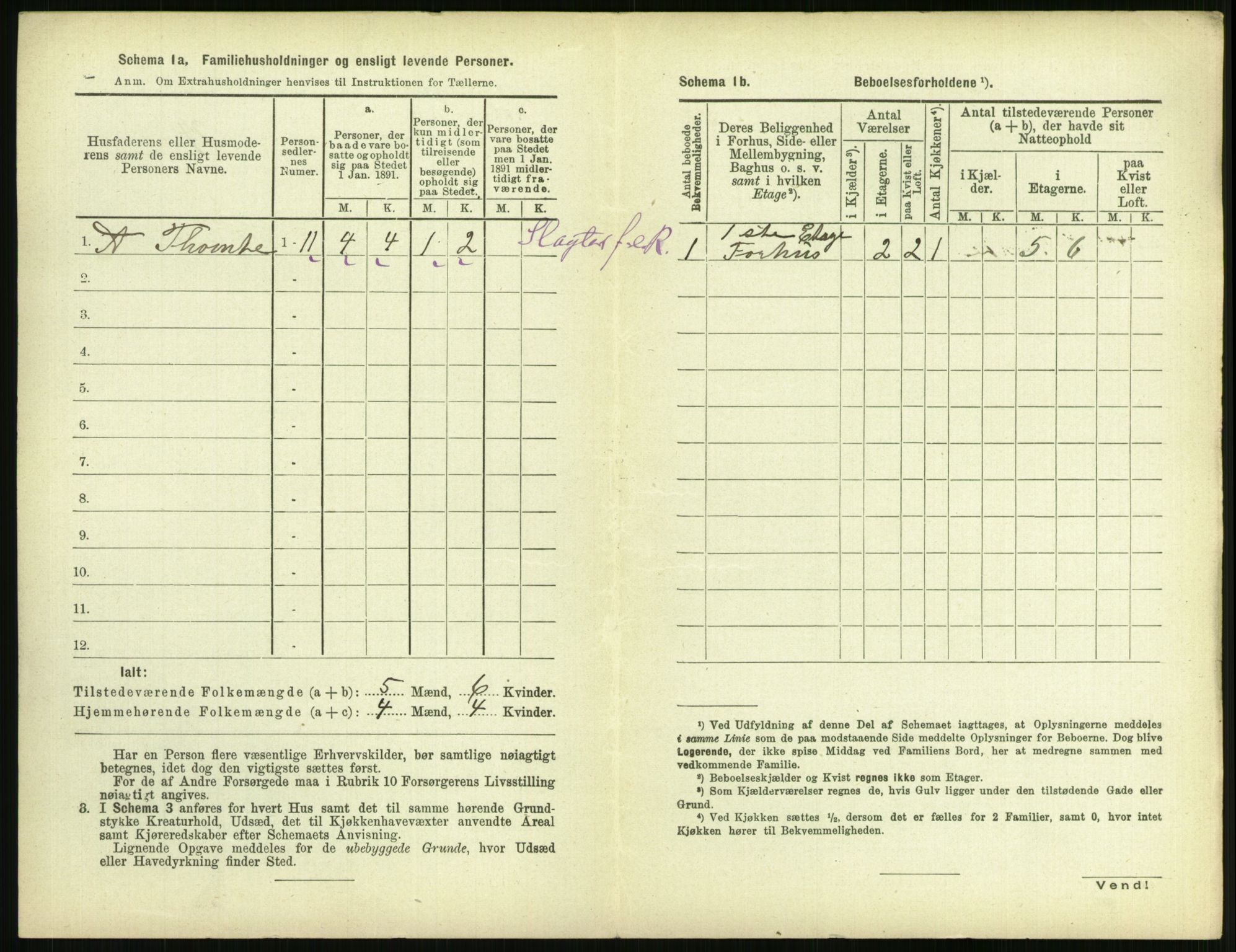 RA, 1891 census for 0802 Langesund, 1891, p. 187