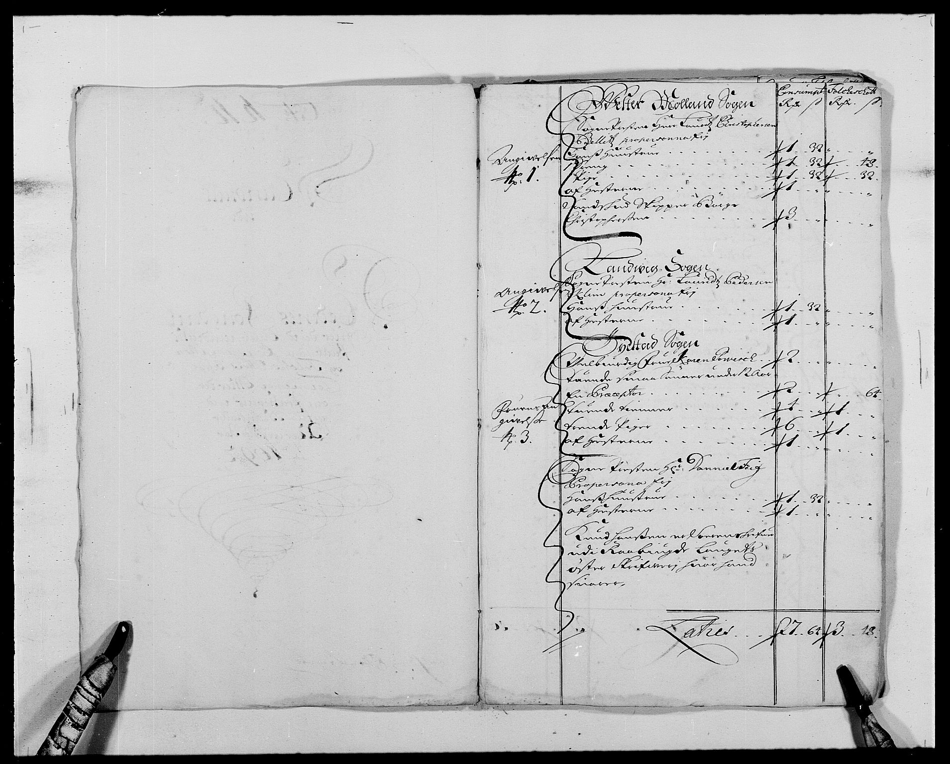 Rentekammeret inntil 1814, Reviderte regnskaper, Fogderegnskap, RA/EA-4092/R39/L2311: Fogderegnskap Nedenes, 1690-1692, p. 236