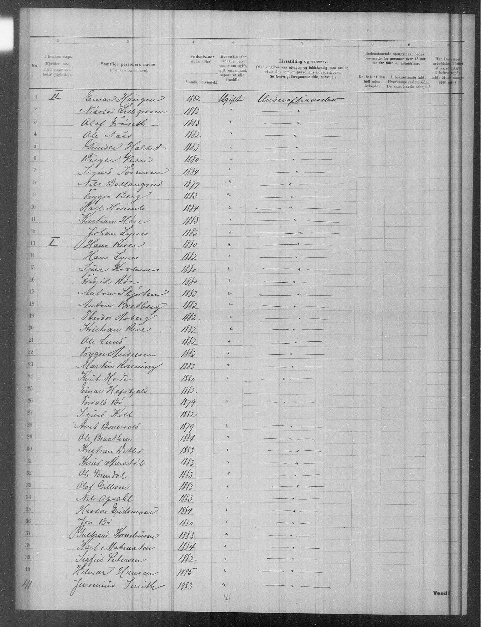 OBA, Municipal Census 1902 for Kristiania, 1902, p. 19094