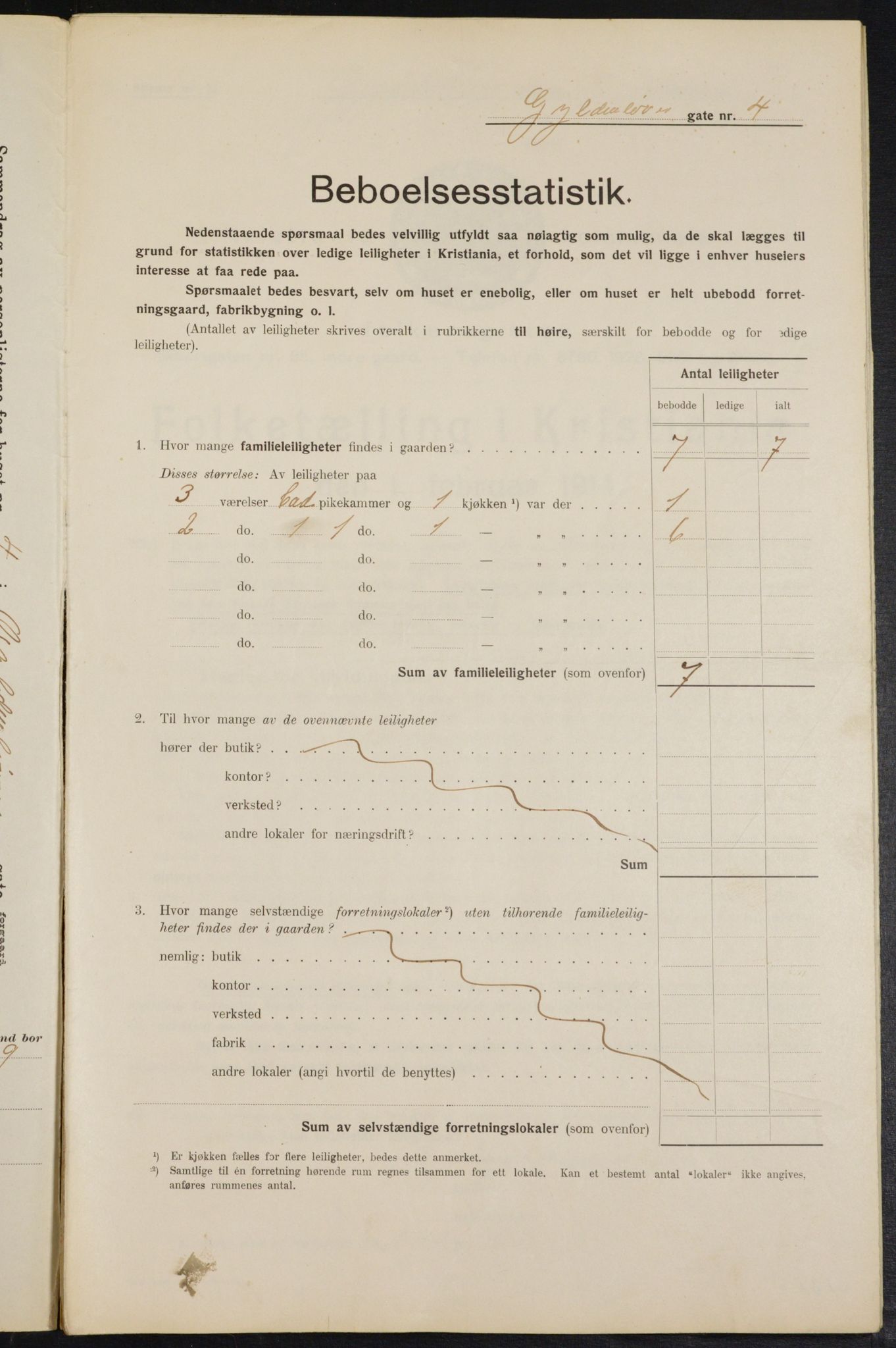 OBA, Municipal Census 1914 for Kristiania, 1914, p. 32565