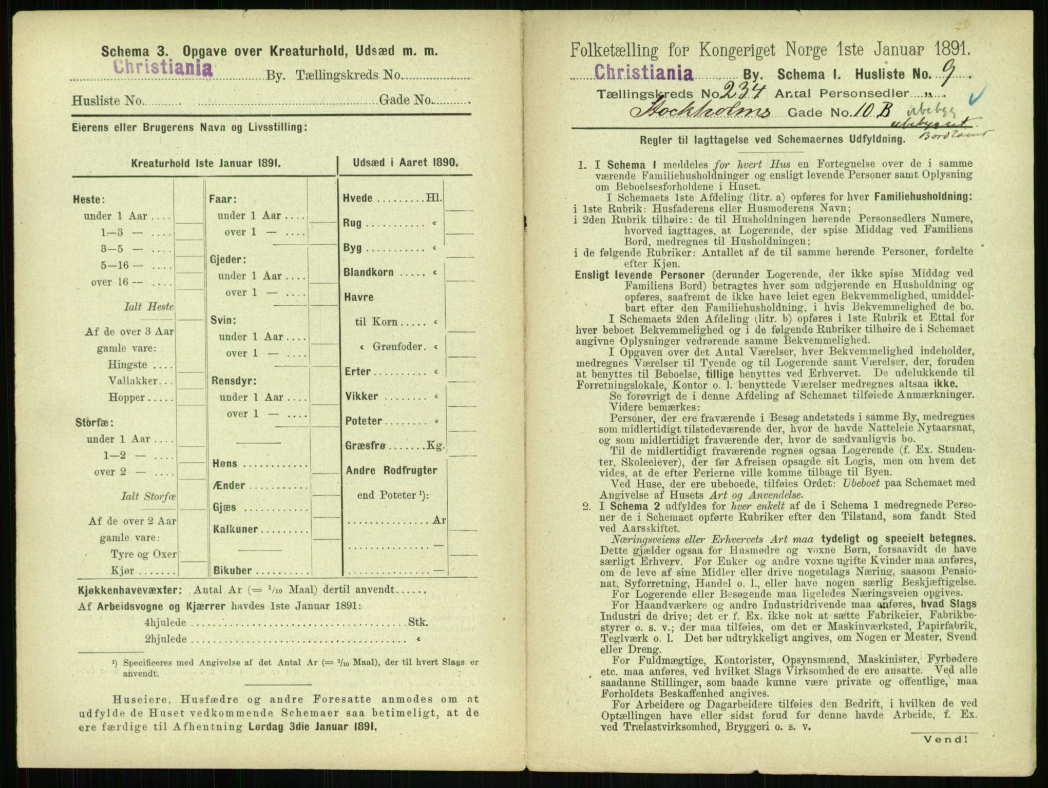 RA, 1891 census for 0301 Kristiania, 1891, p. 143431