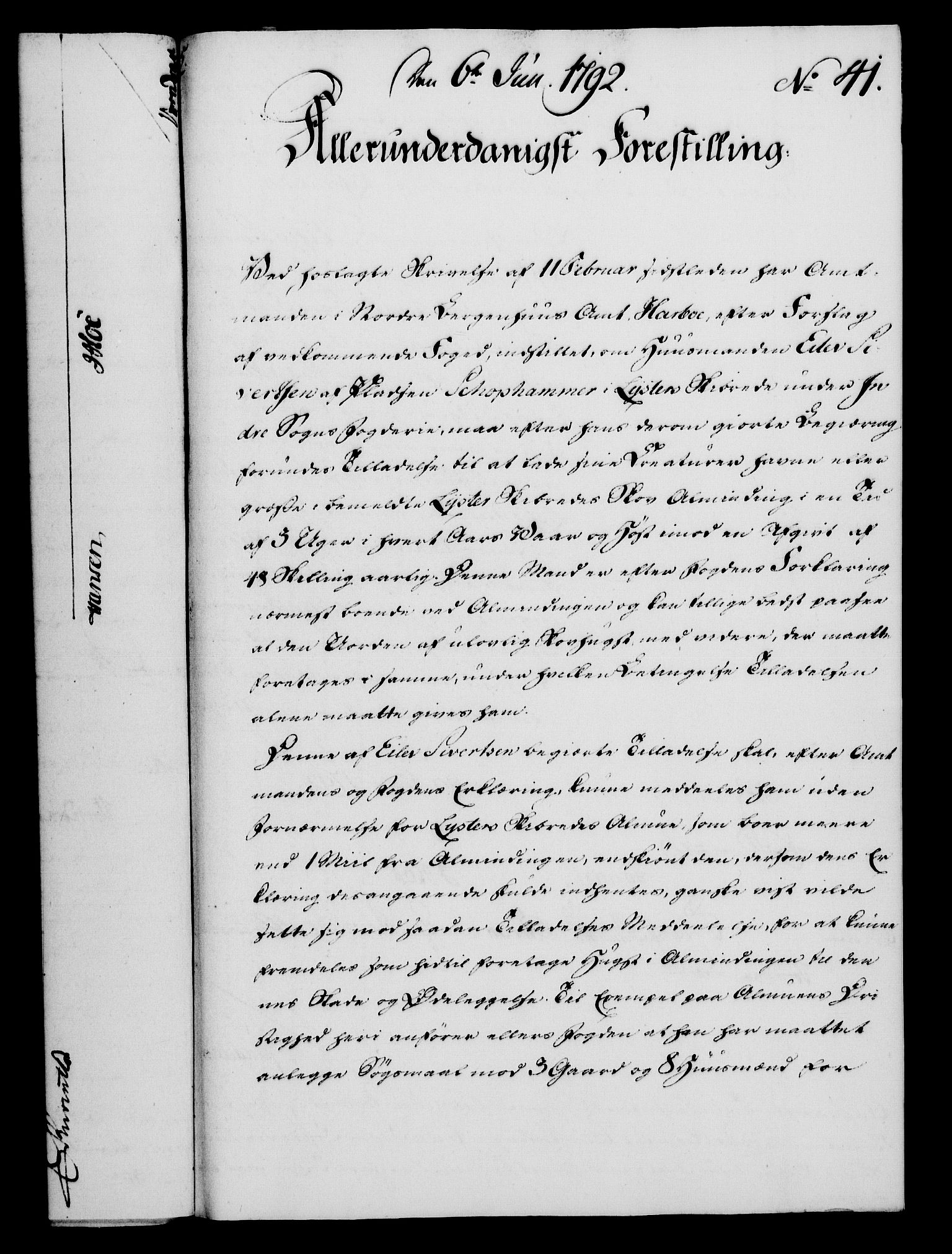 Rentekammeret, Kammerkanselliet, RA/EA-3111/G/Gf/Gfa/L0074: Norsk relasjons- og resolusjonsprotokoll (merket RK 52.74), 1792, p. 262