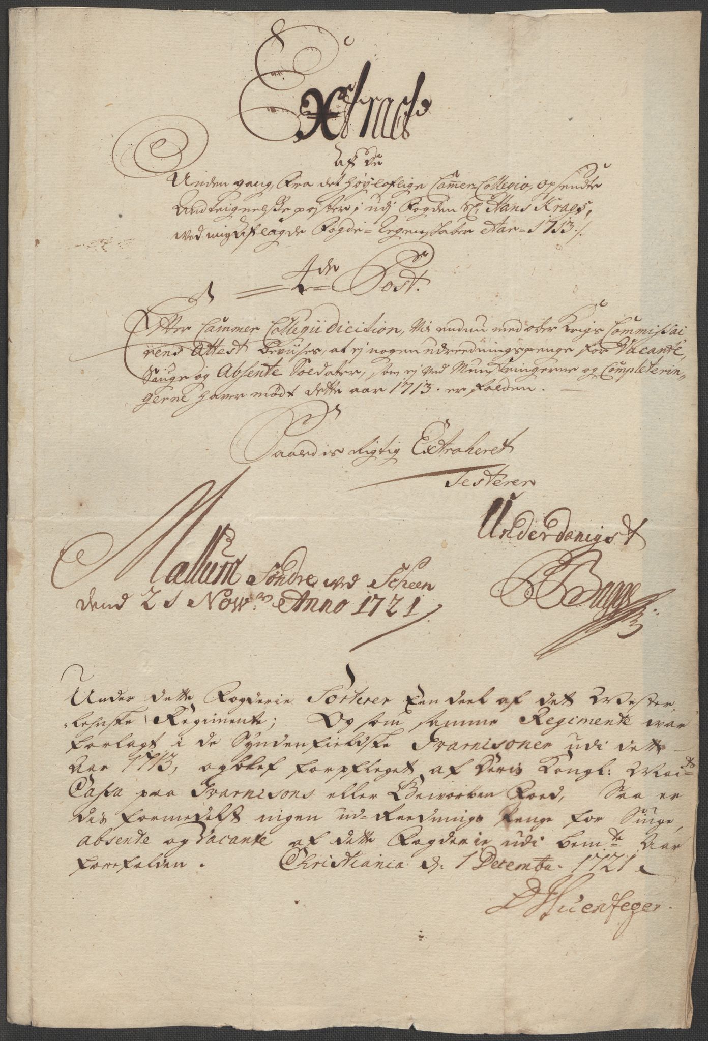 Rentekammeret inntil 1814, Reviderte regnskaper, Fogderegnskap, RA/EA-4092/R36/L2125: Fogderegnskap Øvre og Nedre Telemark og Bamble, 1713, p. 641