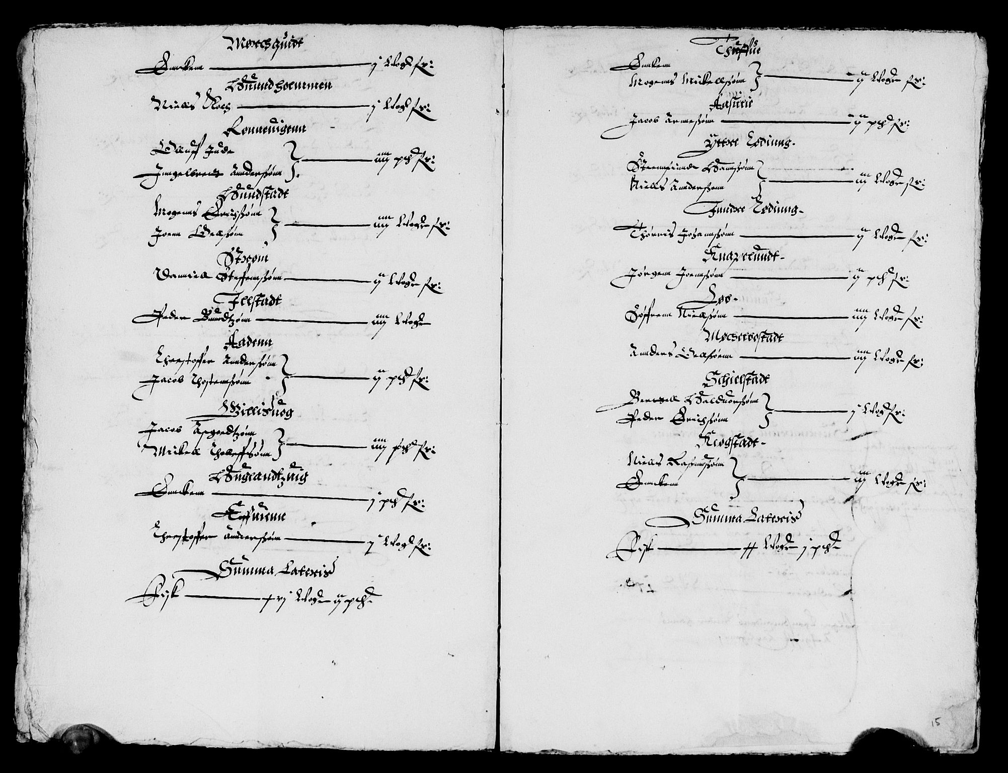 Rentekammeret inntil 1814, Reviderte regnskaper, Lensregnskaper, AV/RA-EA-5023/R/Rb/Rbz/L0006: Nordlandenes len, 1614-1615