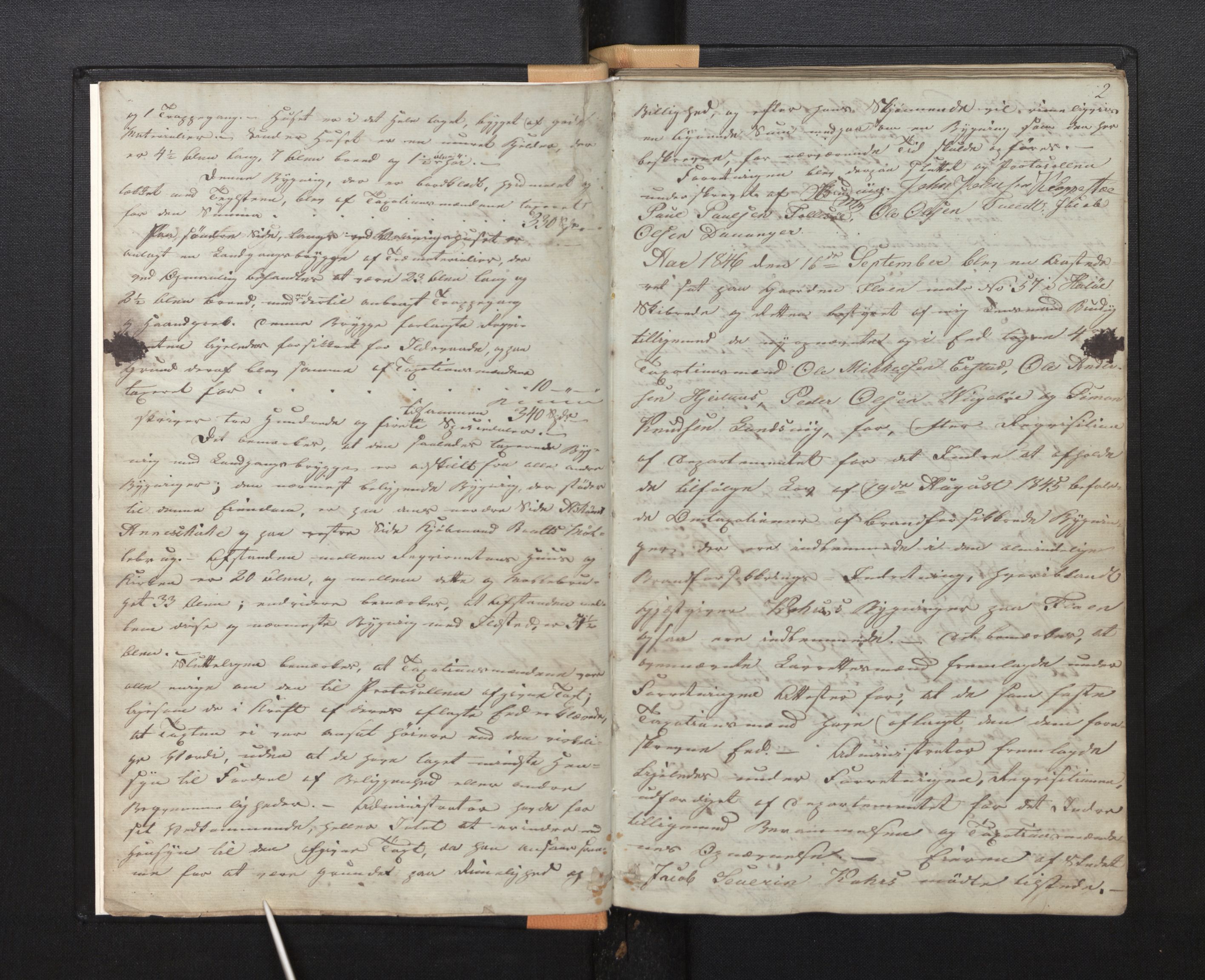 Lensmannen i Hamre, AV/SAB-A-32601/0012/L0001: Branntakstprotokoll, 1846-1872, p. 1b-2a