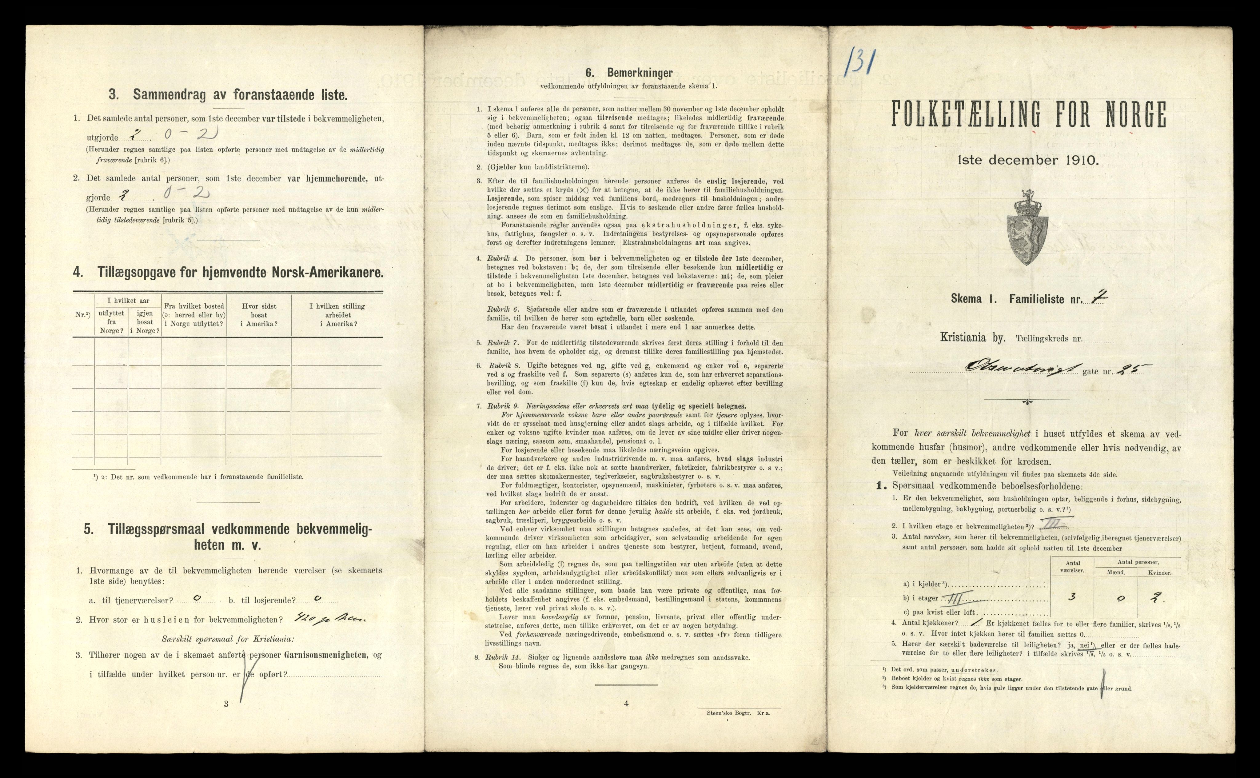 RA, 1910 census for Kristiania, 1910, p. 72975