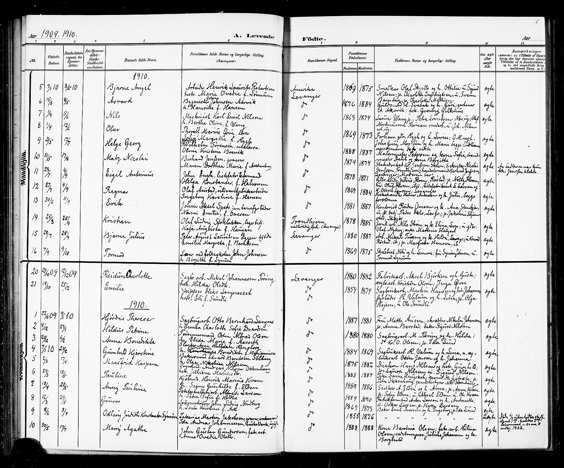 Ministerialprotokoller, klokkerbøker og fødselsregistre - Nord-Trøndelag, AV/SAT-A-1458/720/L0192: Parish register (copy) no. 720C01, 1880-1917, p. 46f