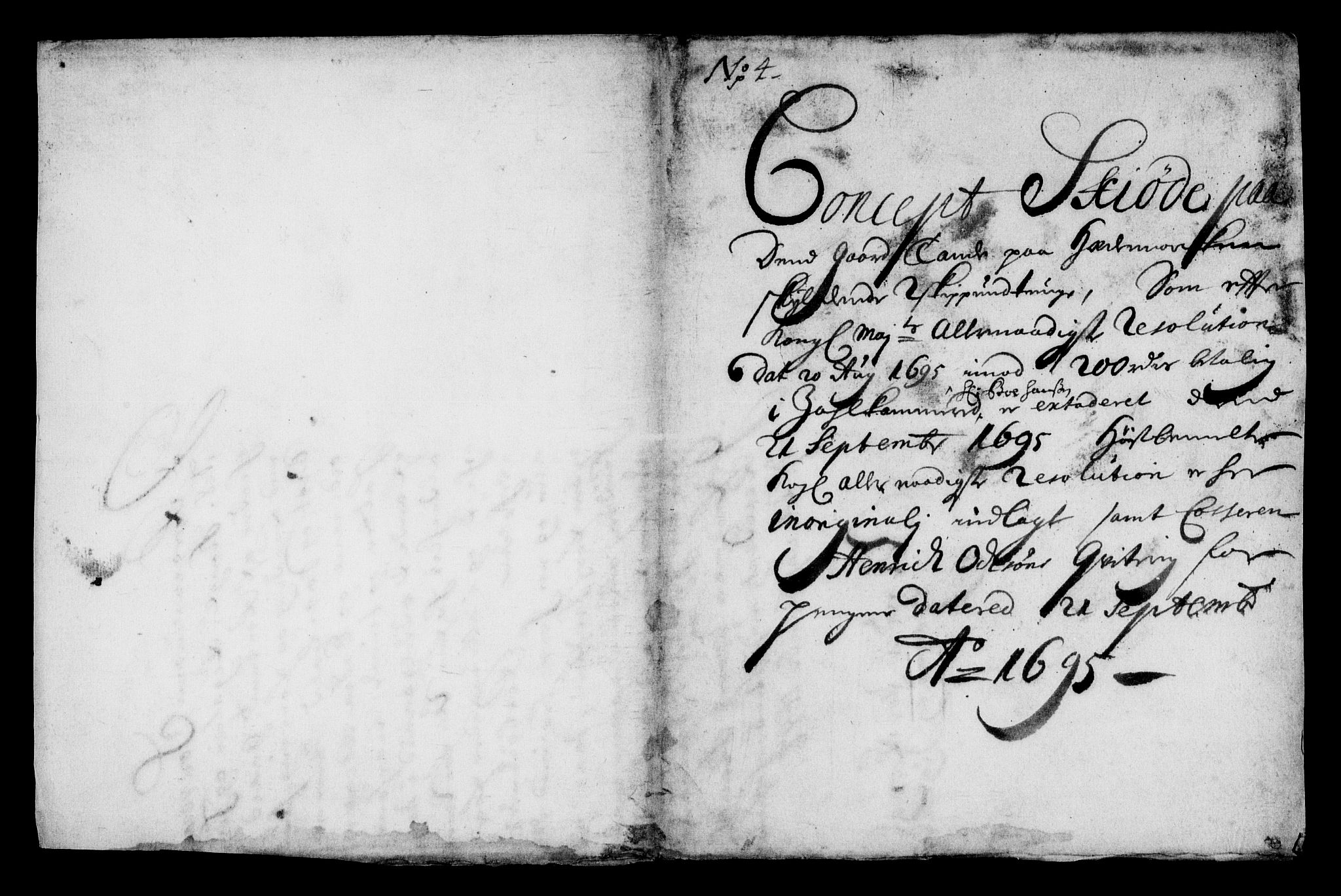 Rentekammeret inntil 1814, Realistisk ordnet avdeling, RA/EA-4070/On/L0013: [Jj 14]: Forskjellige dokumenter om krongodset i Norge, 1672-1722, p. 239